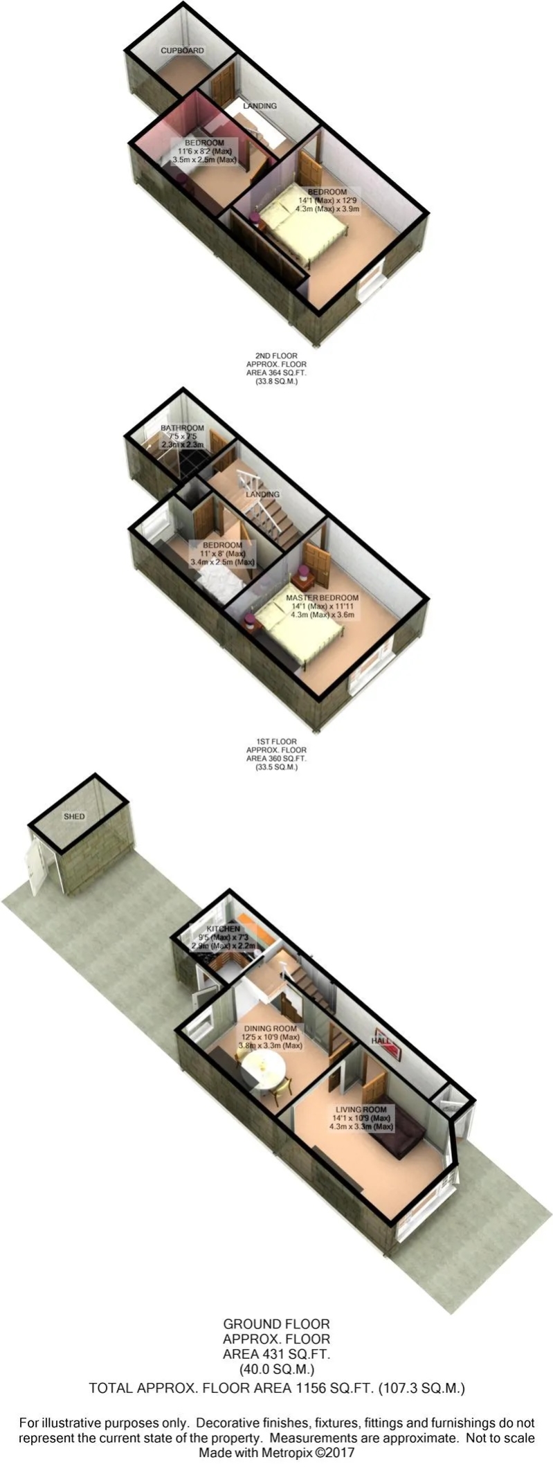 Grange Avenue, Harrogate floorplan