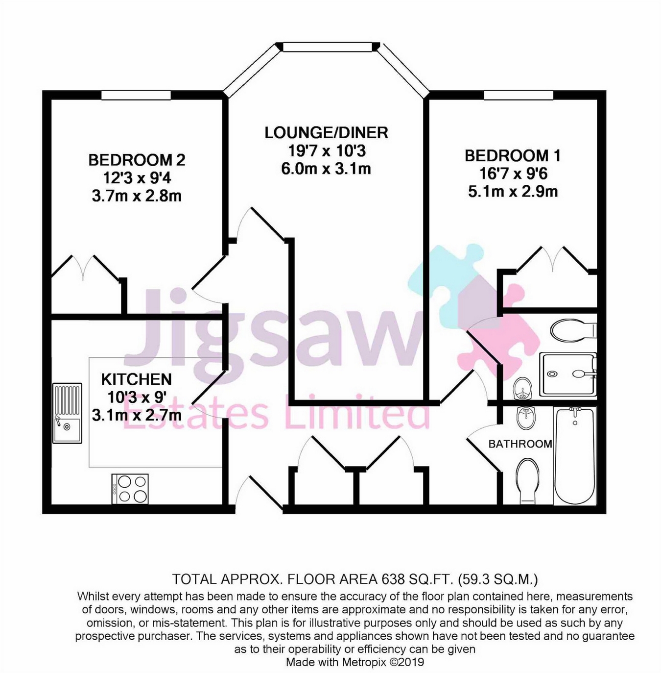 2 Bedrooms Flat for sale in Elmhurst Court, Heathcote Road, Camberley, Surrey GU15