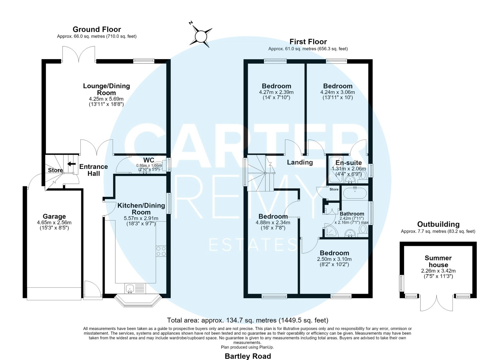 28, Bartley Road, Benfleet floorplan