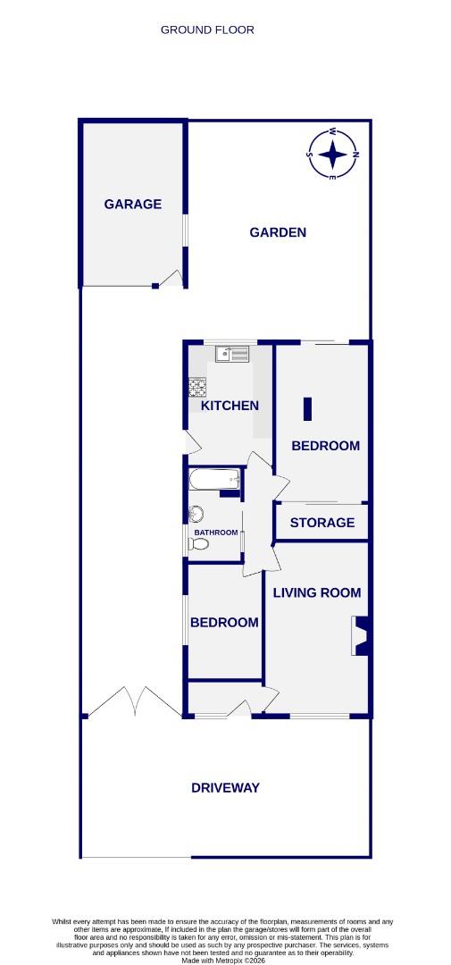 16, Orchard Gardens, York floorplan