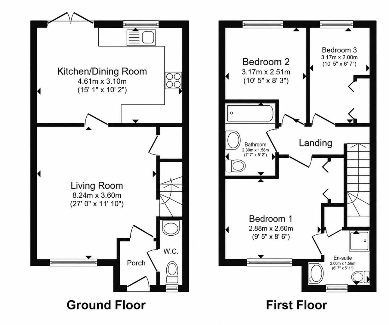 19, Galileo Close, Northampton floorplan