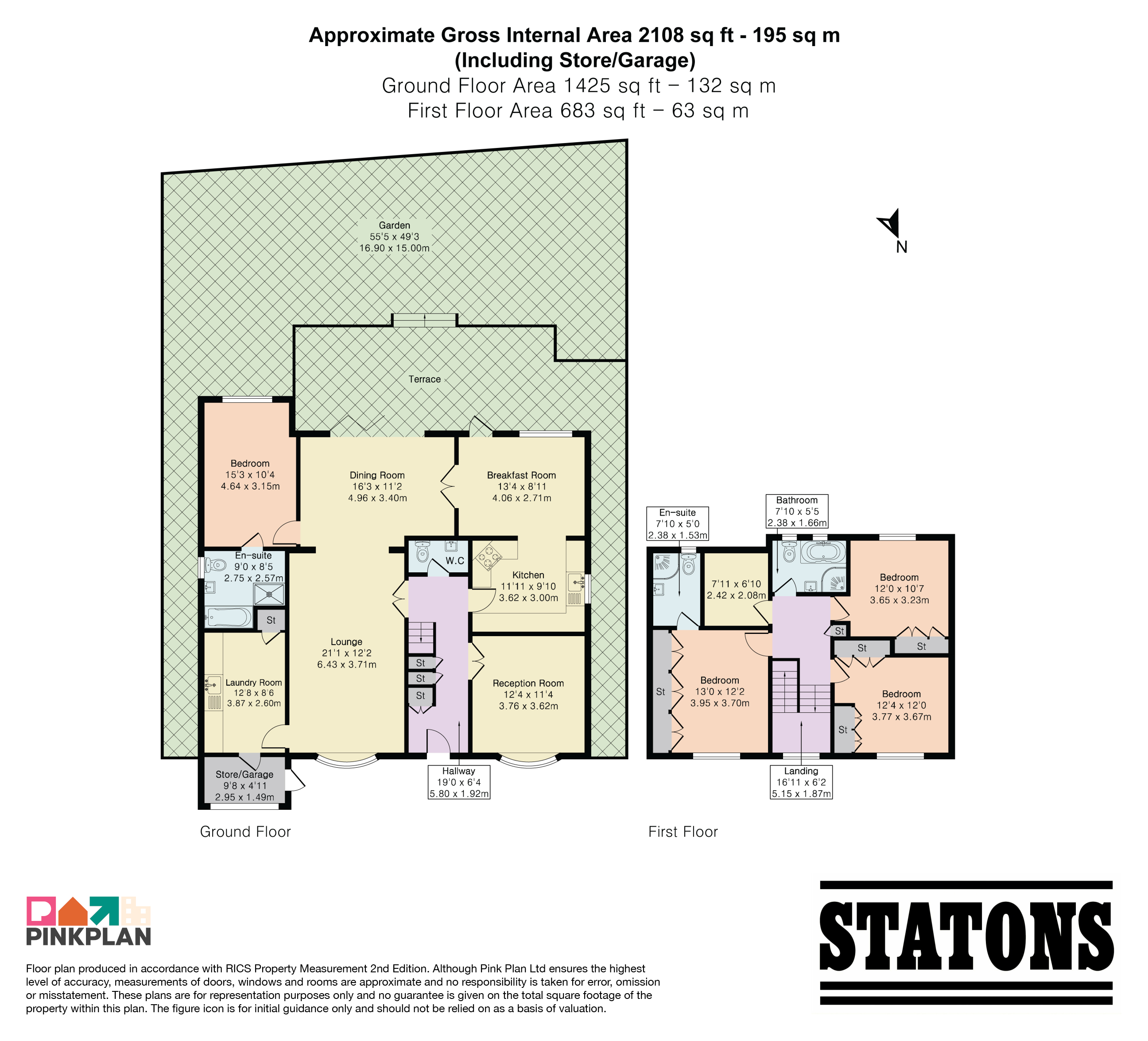 7, Claremont Road, Hadley Wood floorplan