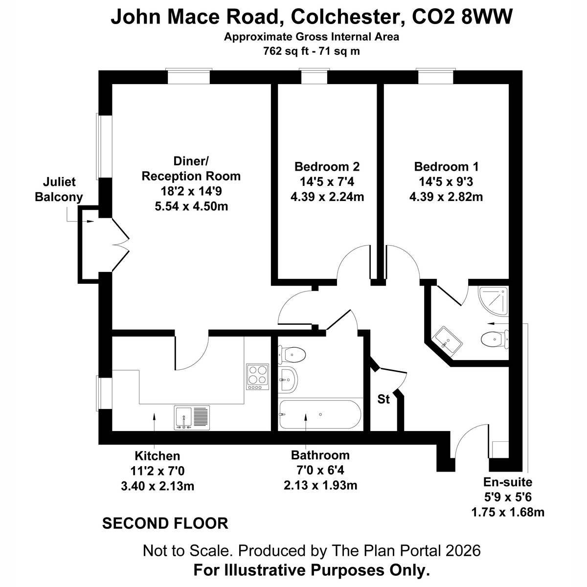 35, John Mace Road, Colchester floorplan