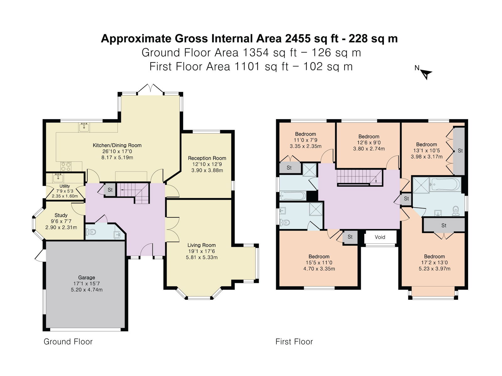 9, Groveside Close, Leatherhead floorplan