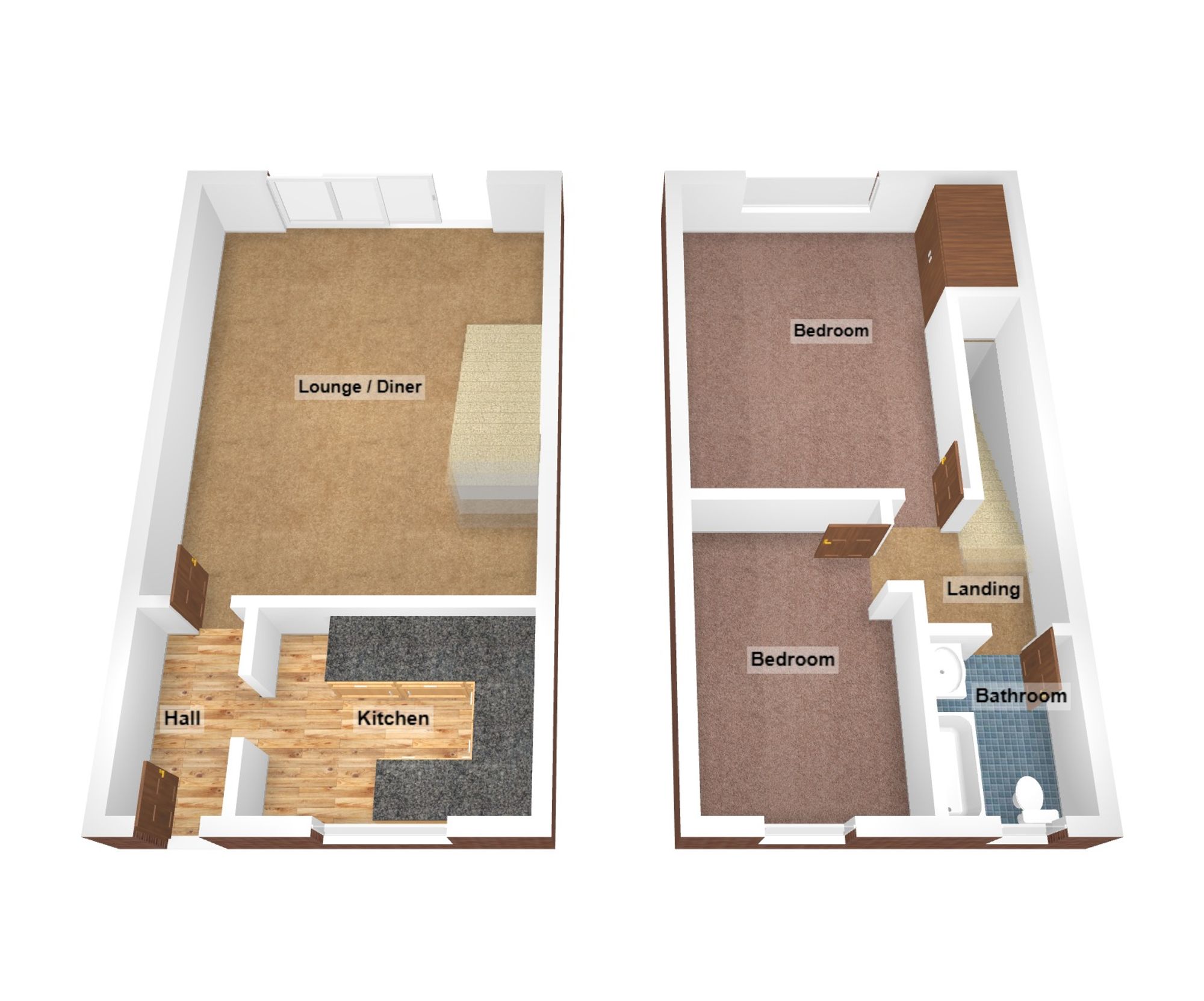 59 Davis Avenue, Bridgend floorplan