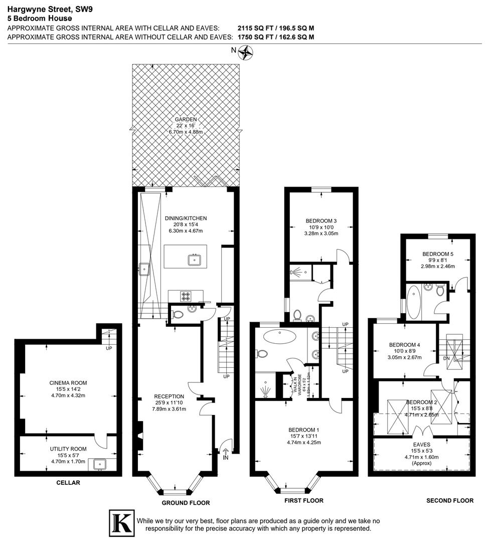 94, Hargwyne Street, London floorplan