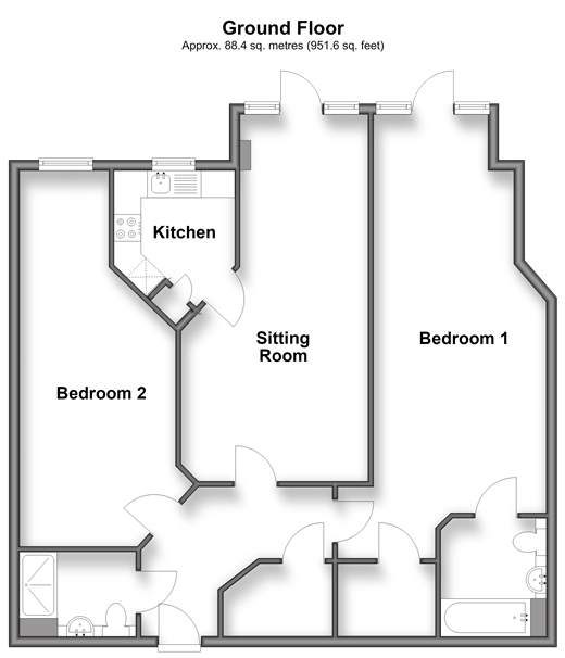 St. Margaret's Way, Midhurst floorplan