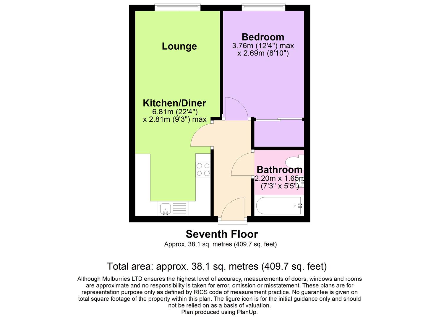 Moor End Lodge, 41, Cotterells, Hemel Hempstead floorplan