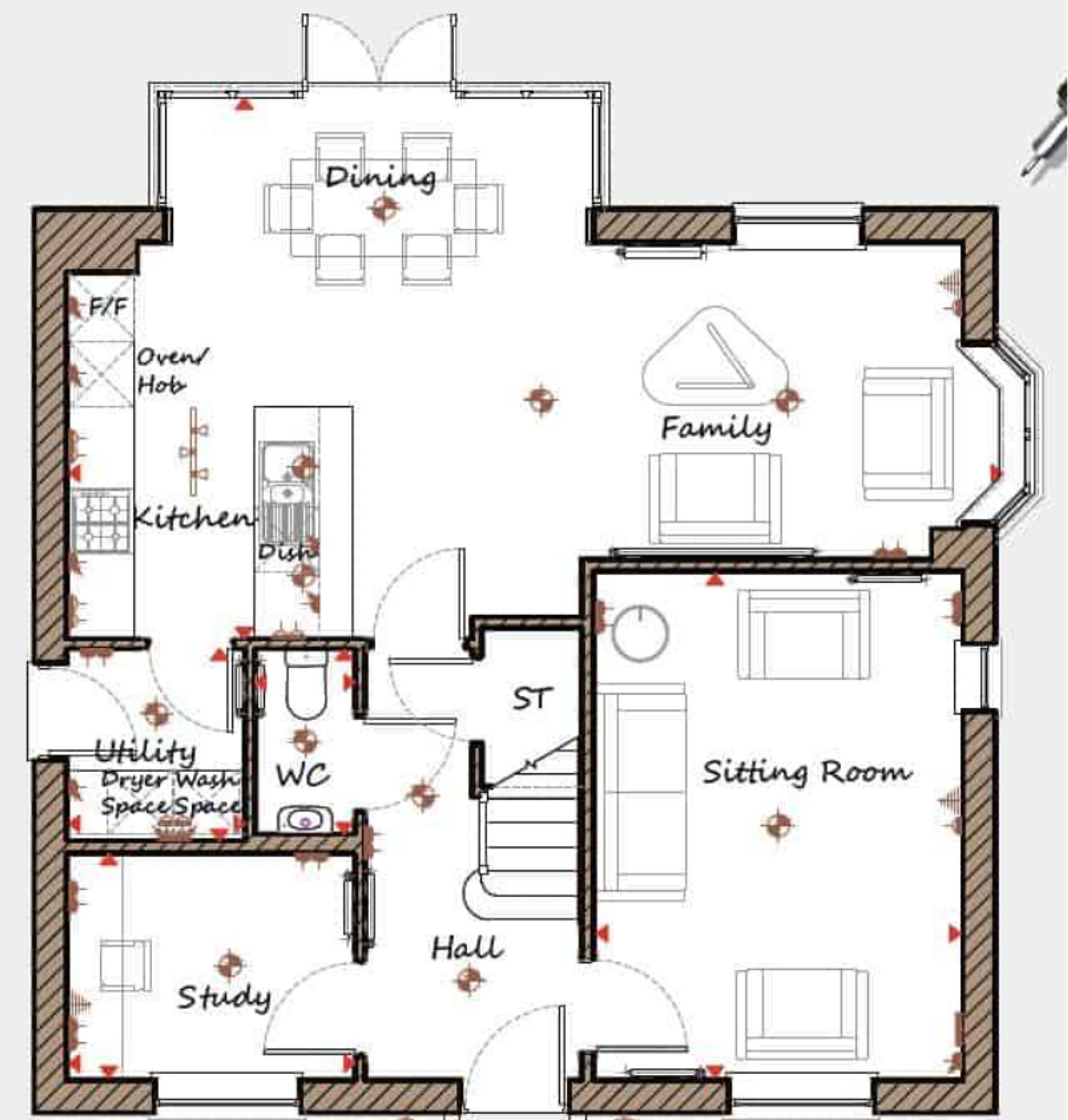 9 Chaffinch Road, Leicester floorplan