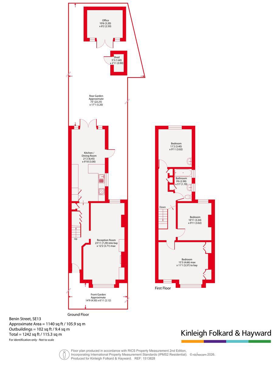 27, Benin Street, Lewisham floorplan
