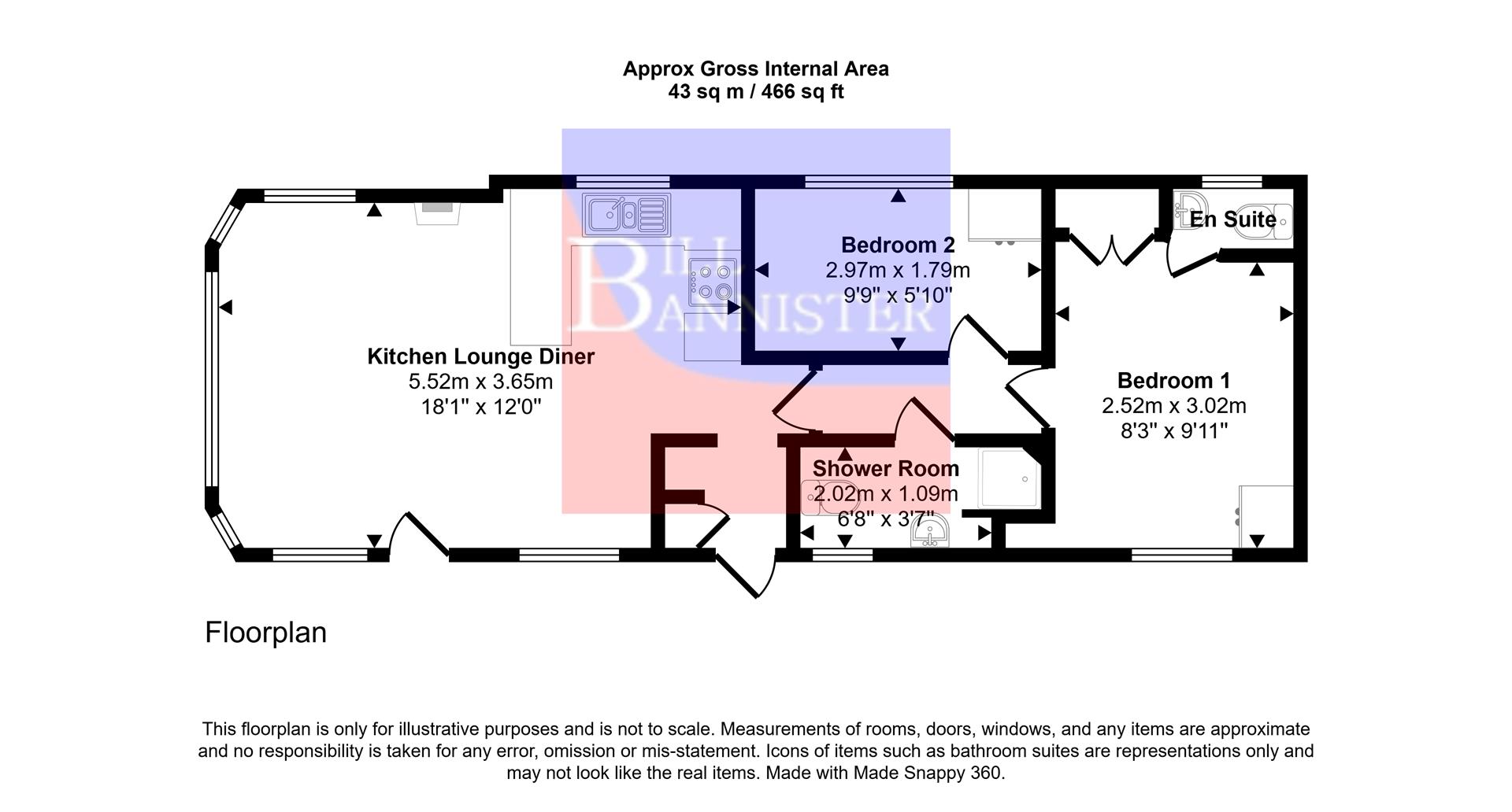 1, Wheal Jewel, Redruth floorplan