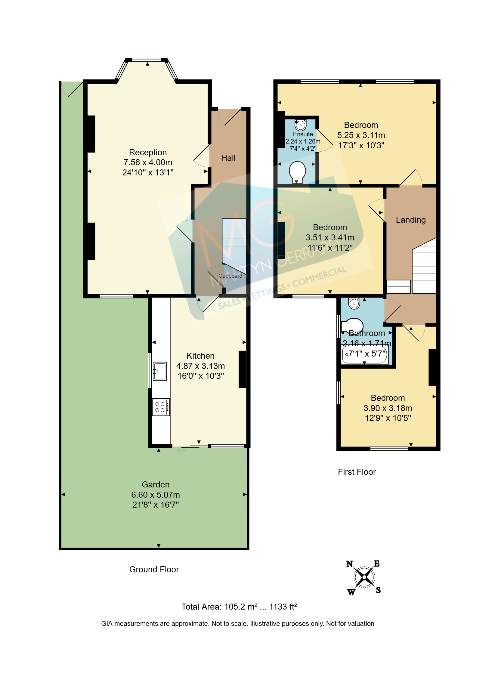 13, Terrick Road, London floorplan