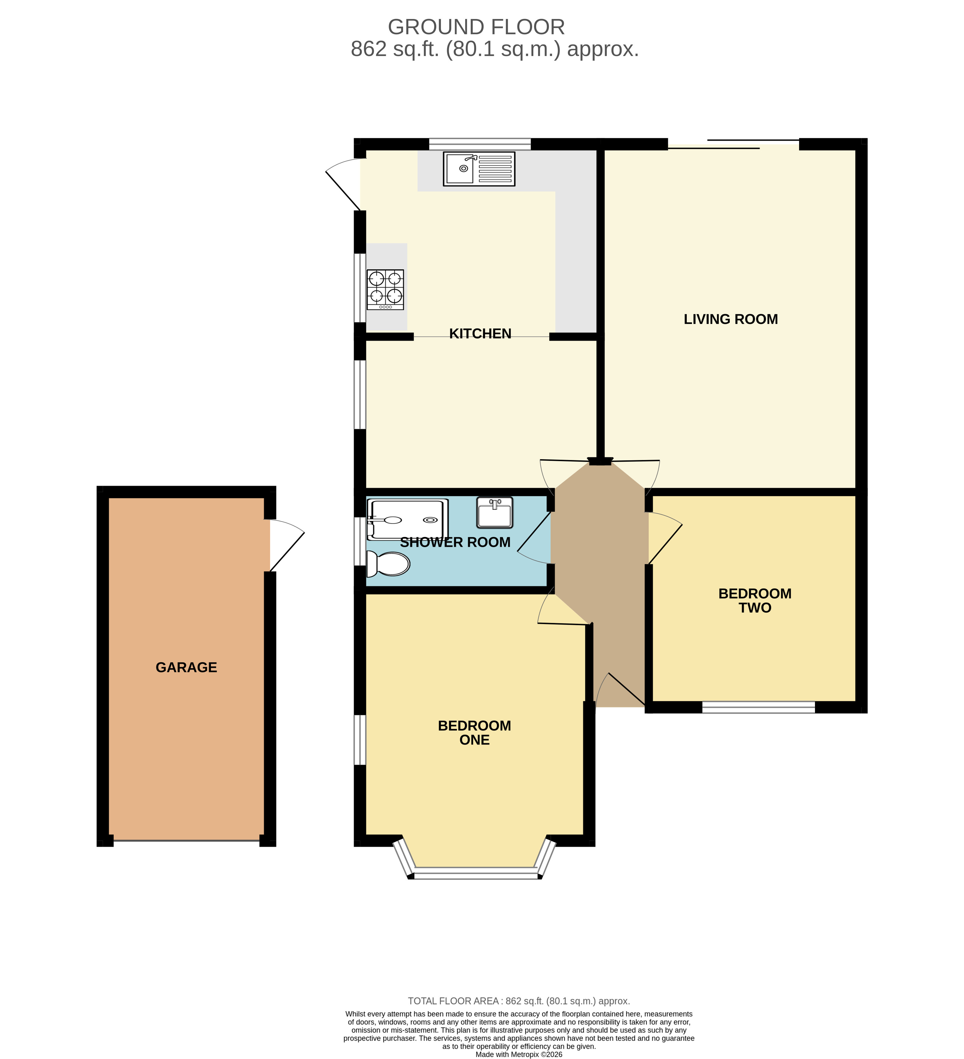 17, Hickling Close, Essex floorplan