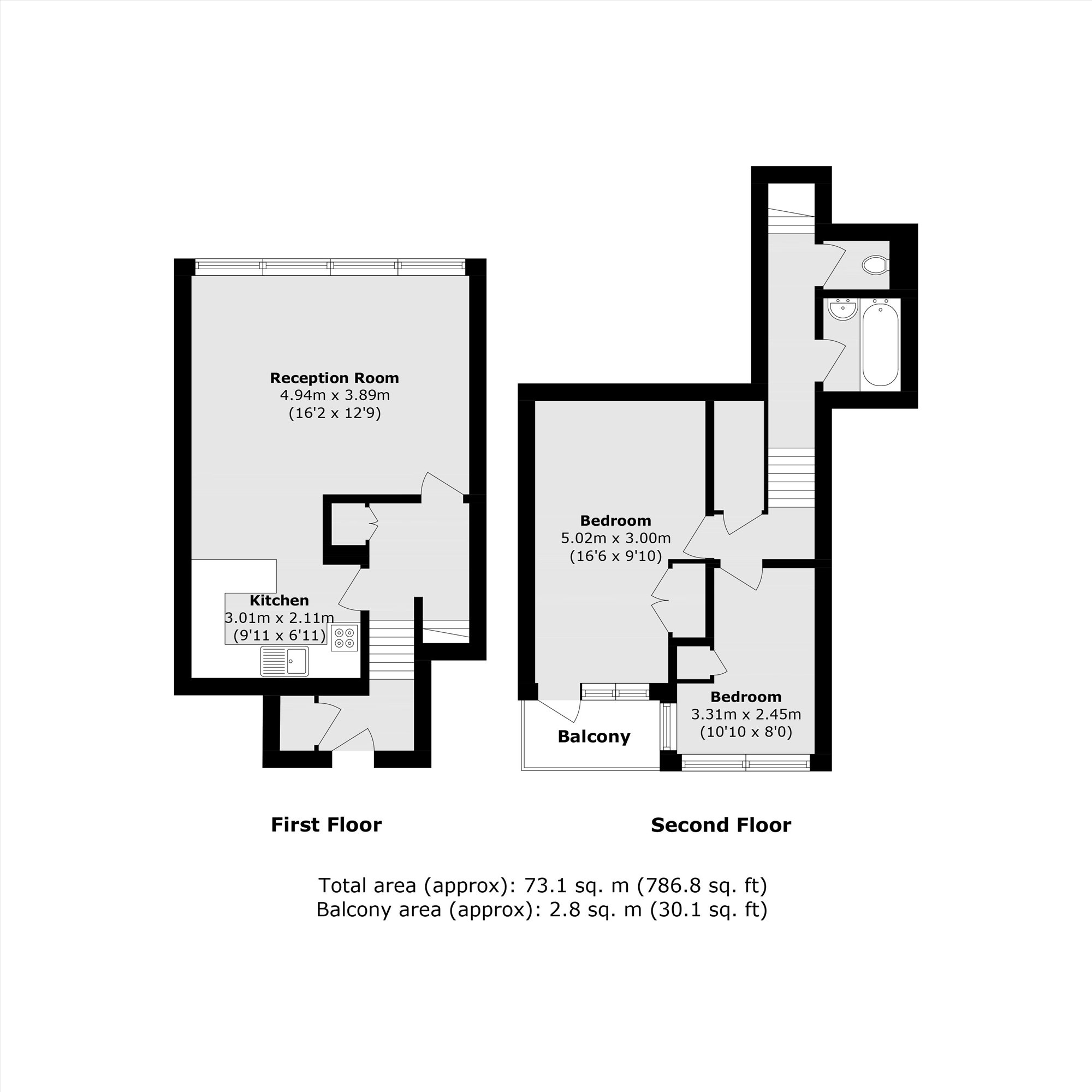 Craven Hill Gardens, London floorplan