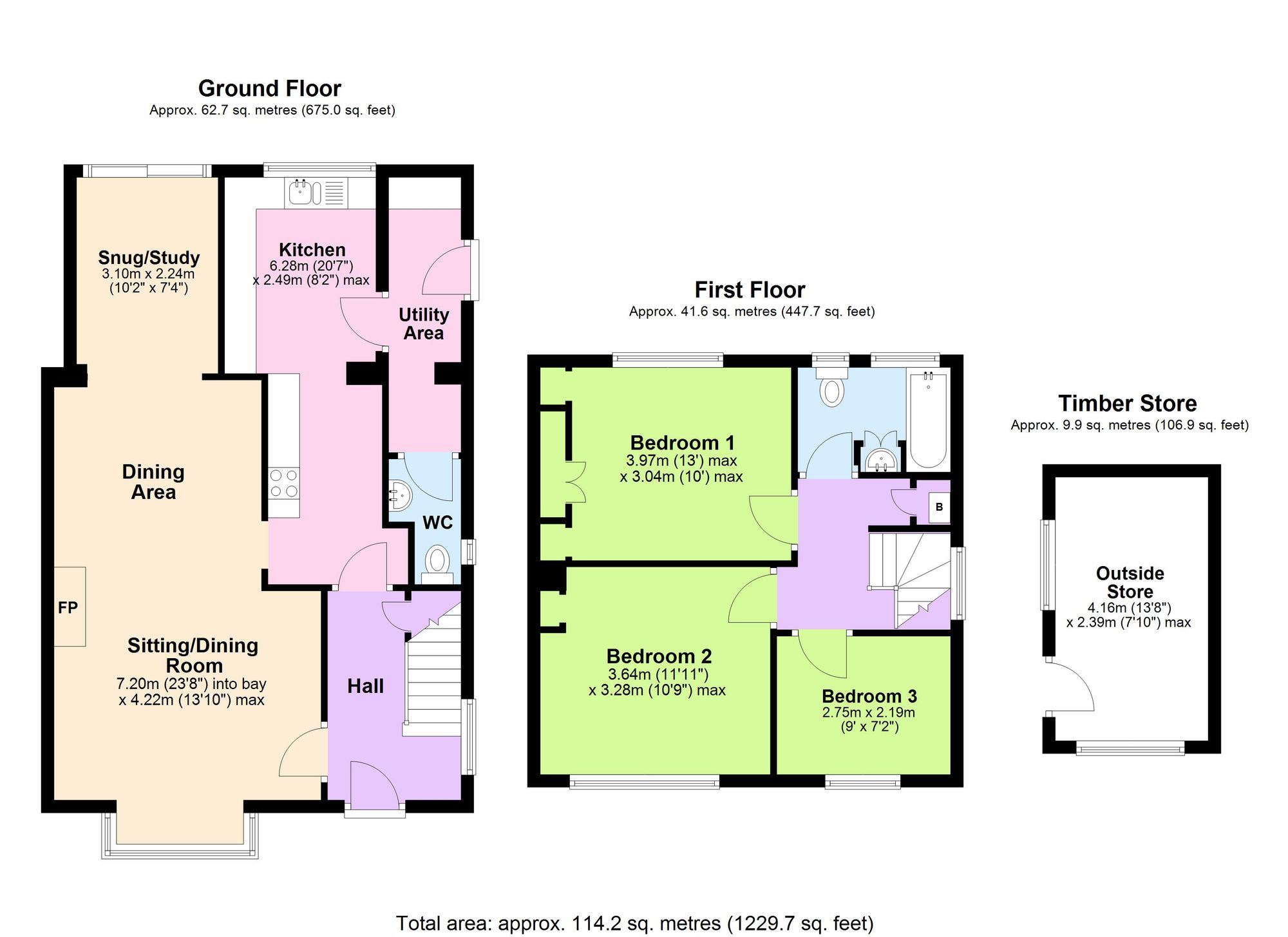 16 Heather Drive, Tenterden floorplan