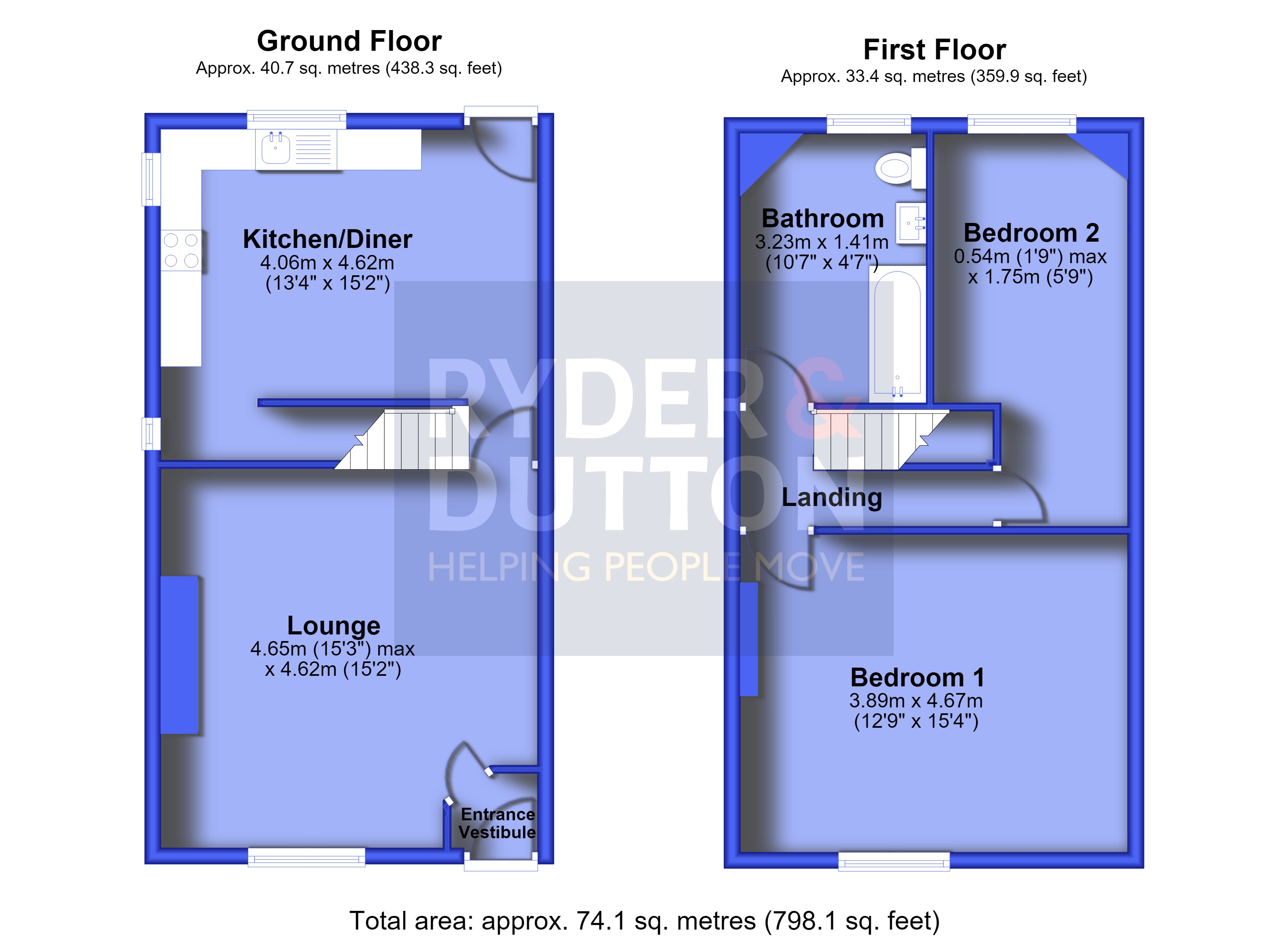 1, Margaret Street, Greater Manchester floorplan