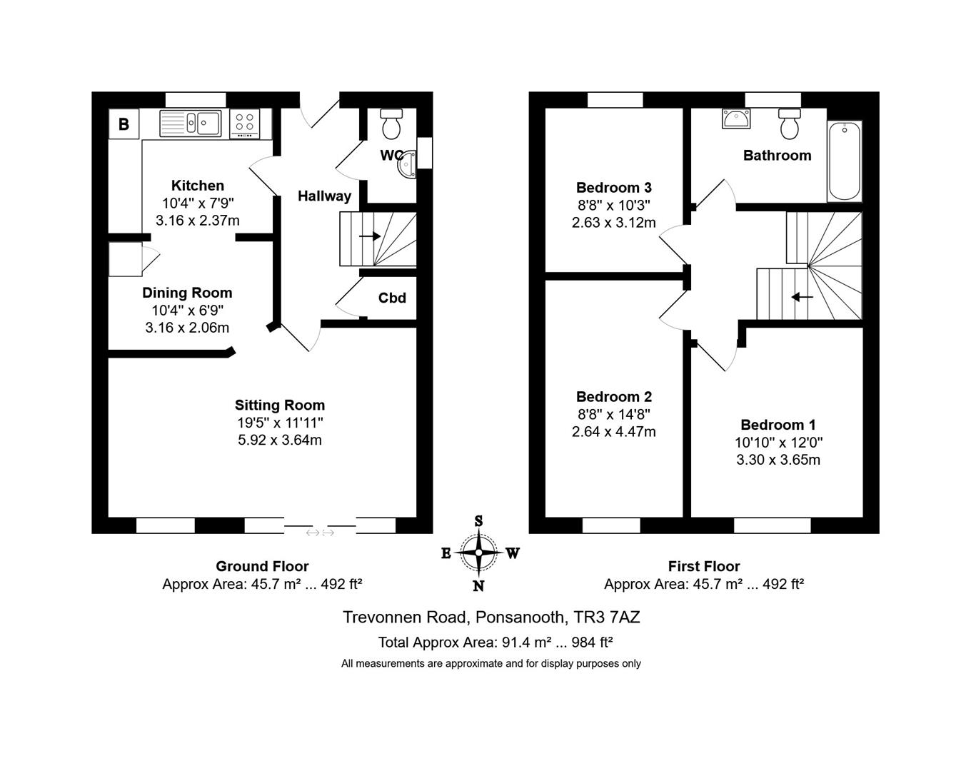 12, Trevonnen Road, Truro floorplan