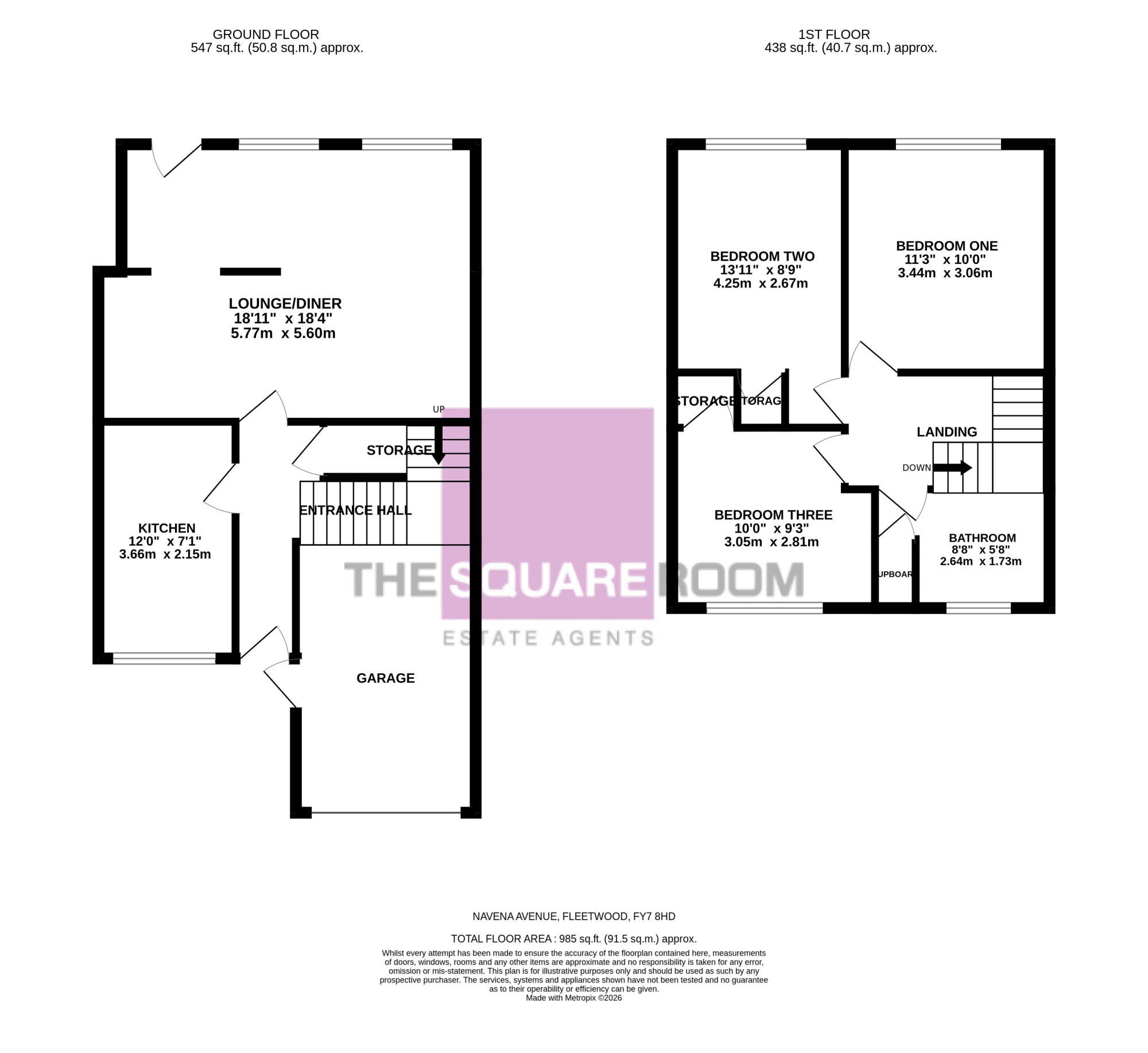 21, Navena Avenue, Fleetwood floorplan