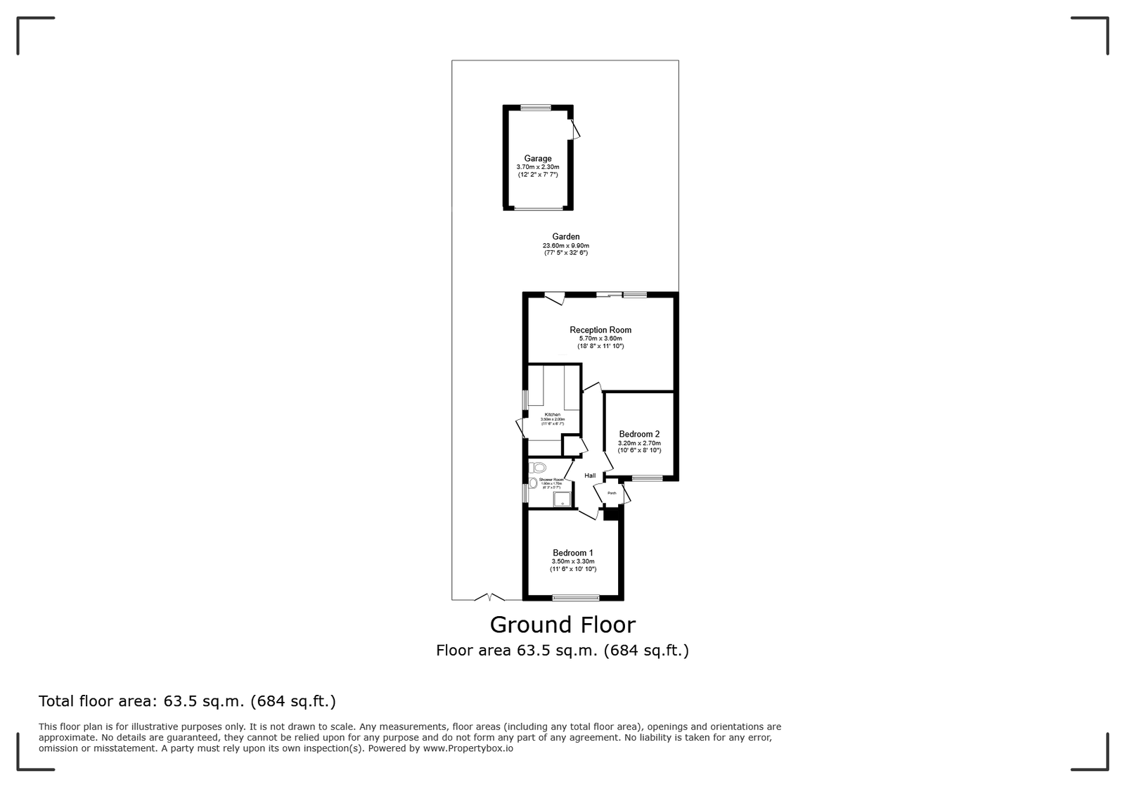 34, Wood Rise, Hillingdon floorplan