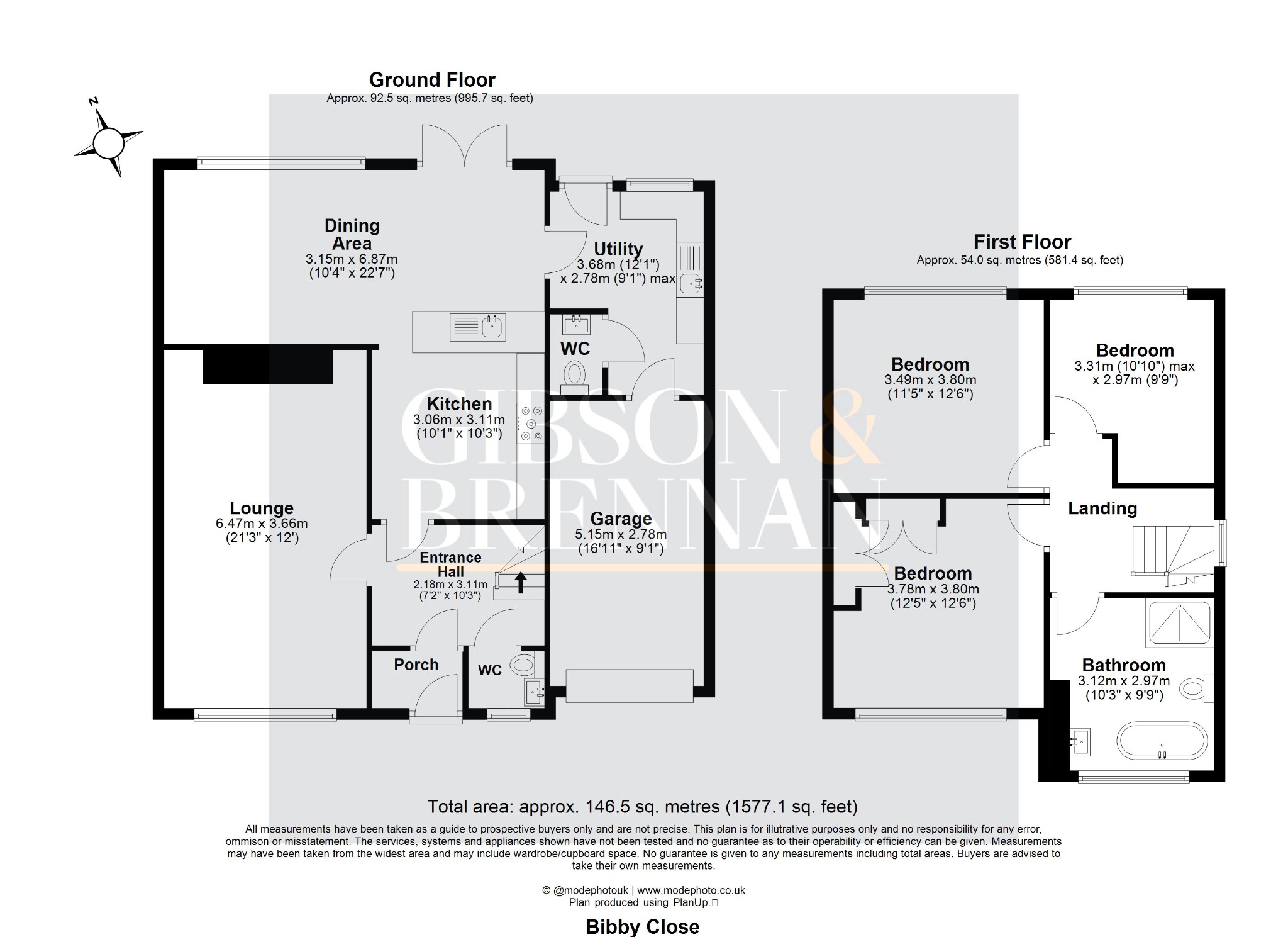 13 Bibby Close, Corringham, Essex floorplan
