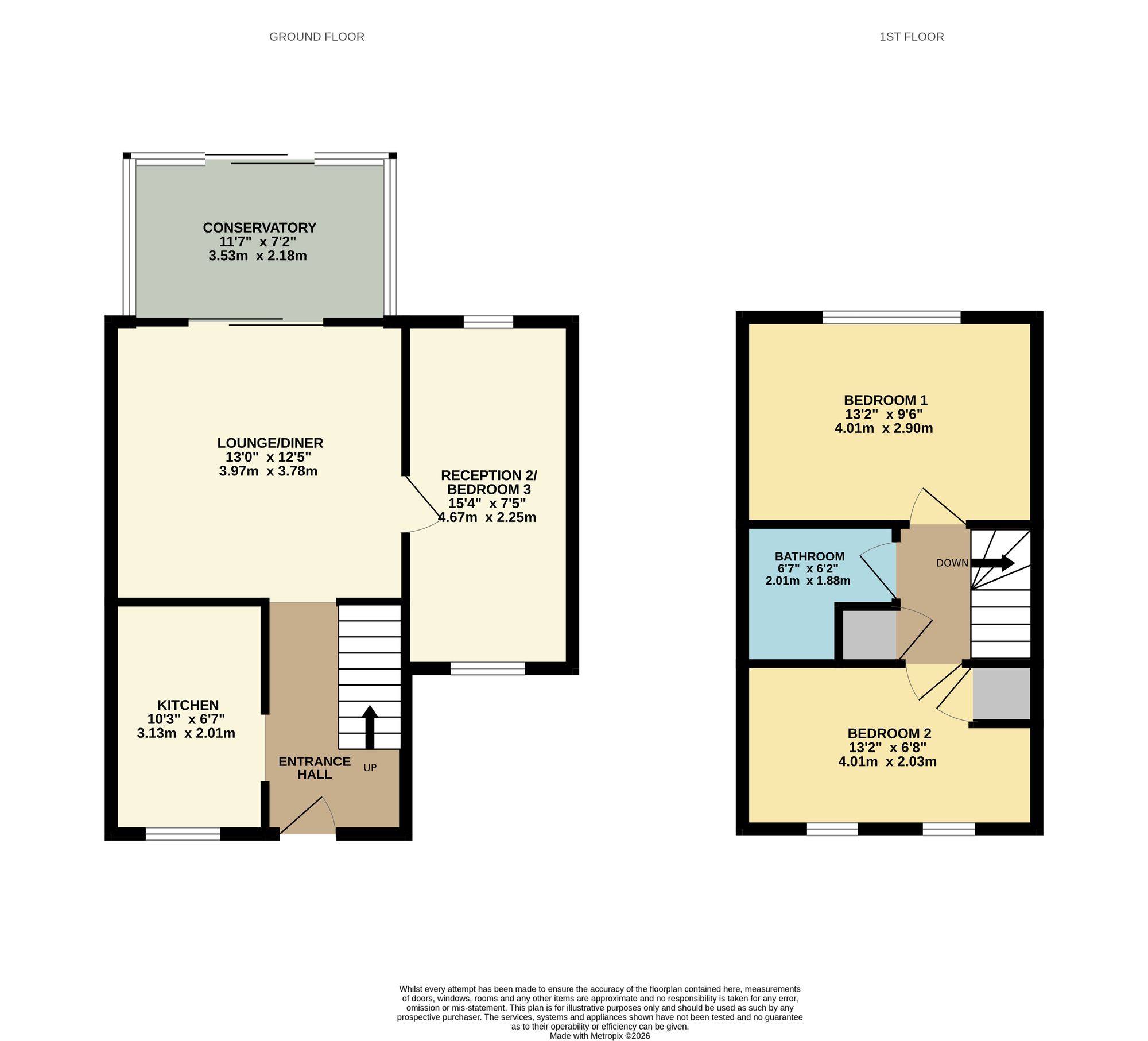 13 Coachmans Copse, Southampton floorplan
