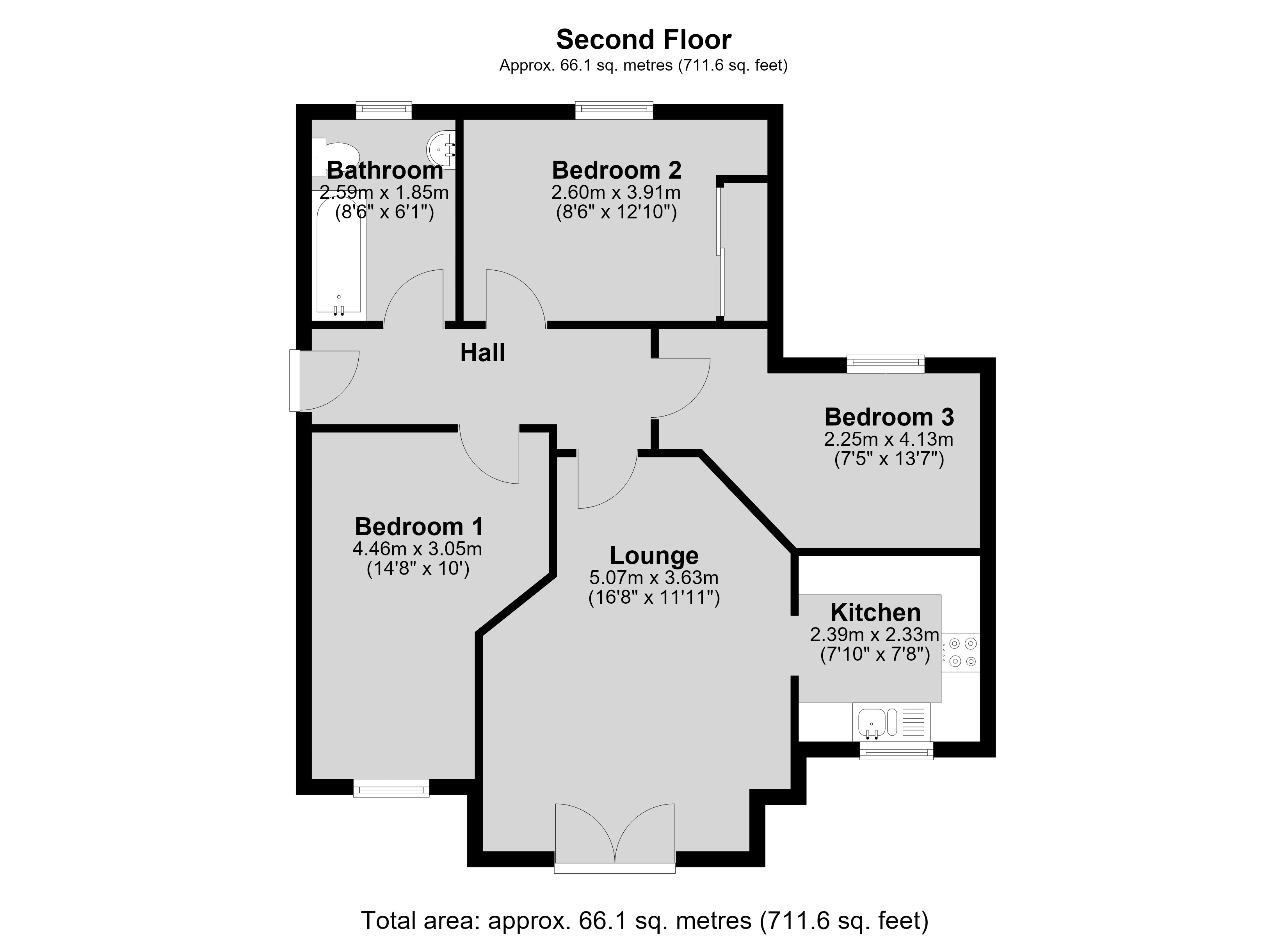 Lincoln Road, Lincoln floorplan