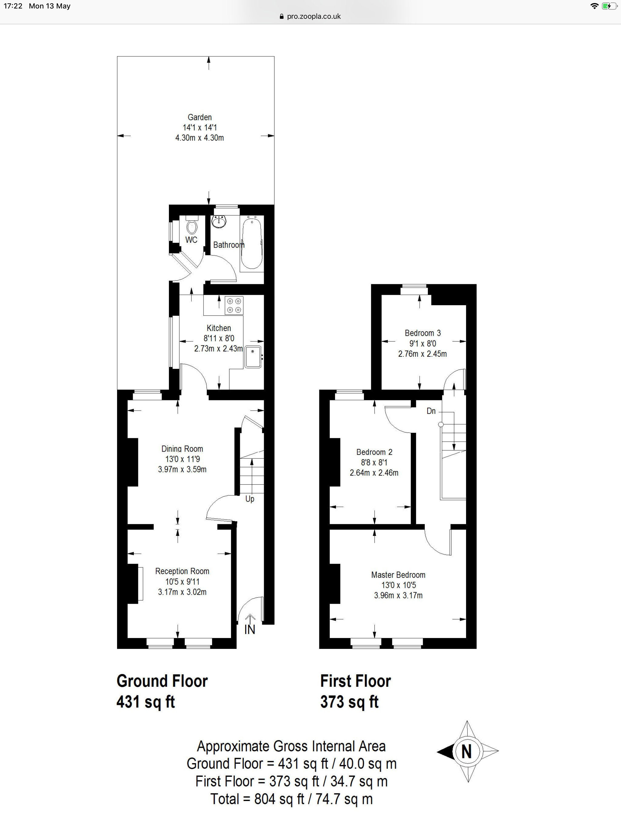 3 Bedrooms Terraced house for sale in St. Peter Street, Rochester ME1