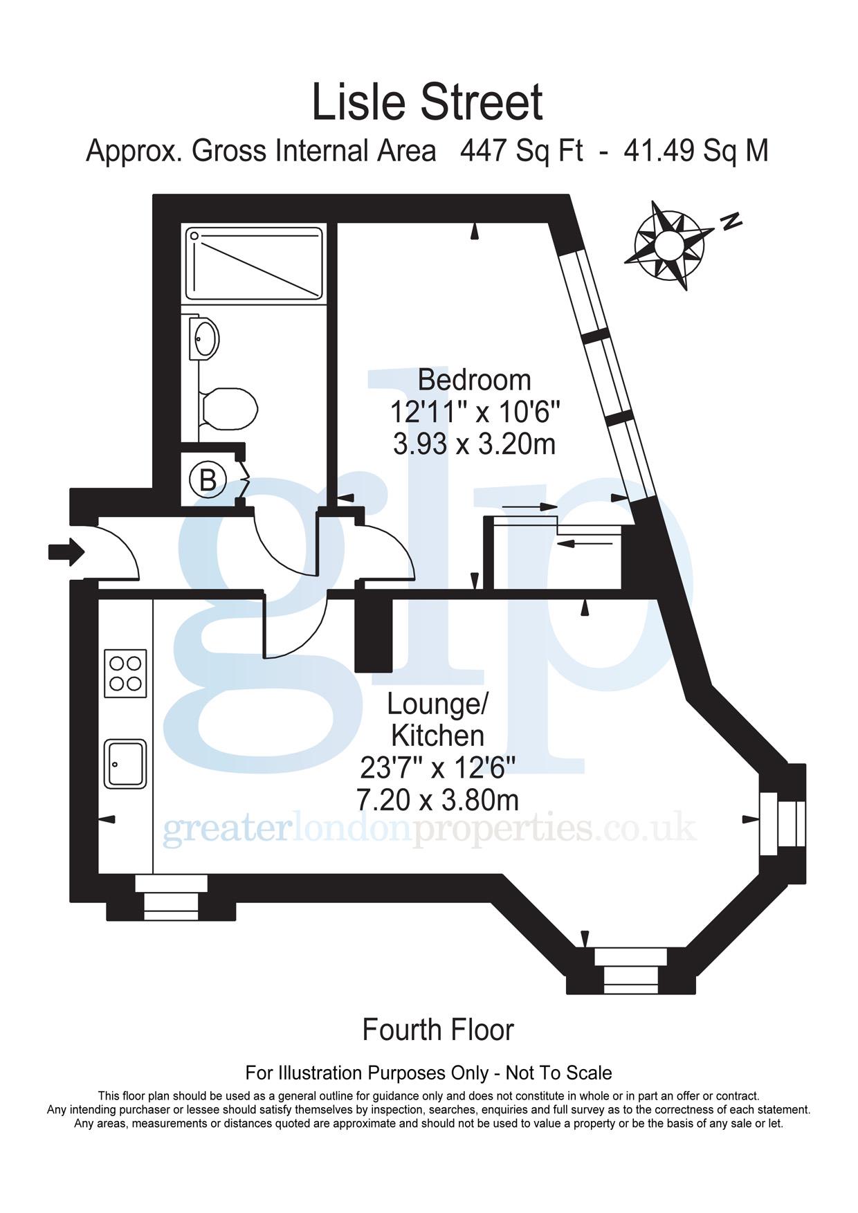 1 Bedrooms Flat to rent in Lisle Street, Soho WC2H