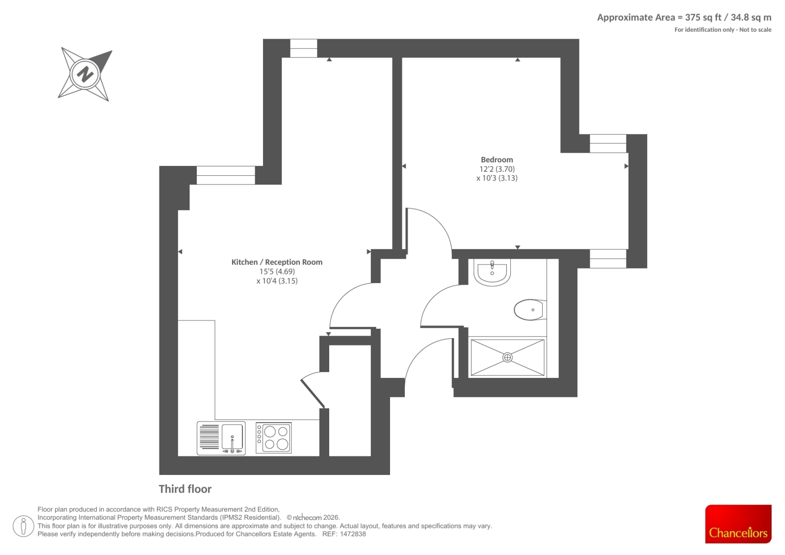43, Jansel Square, Aylesbury floorplan