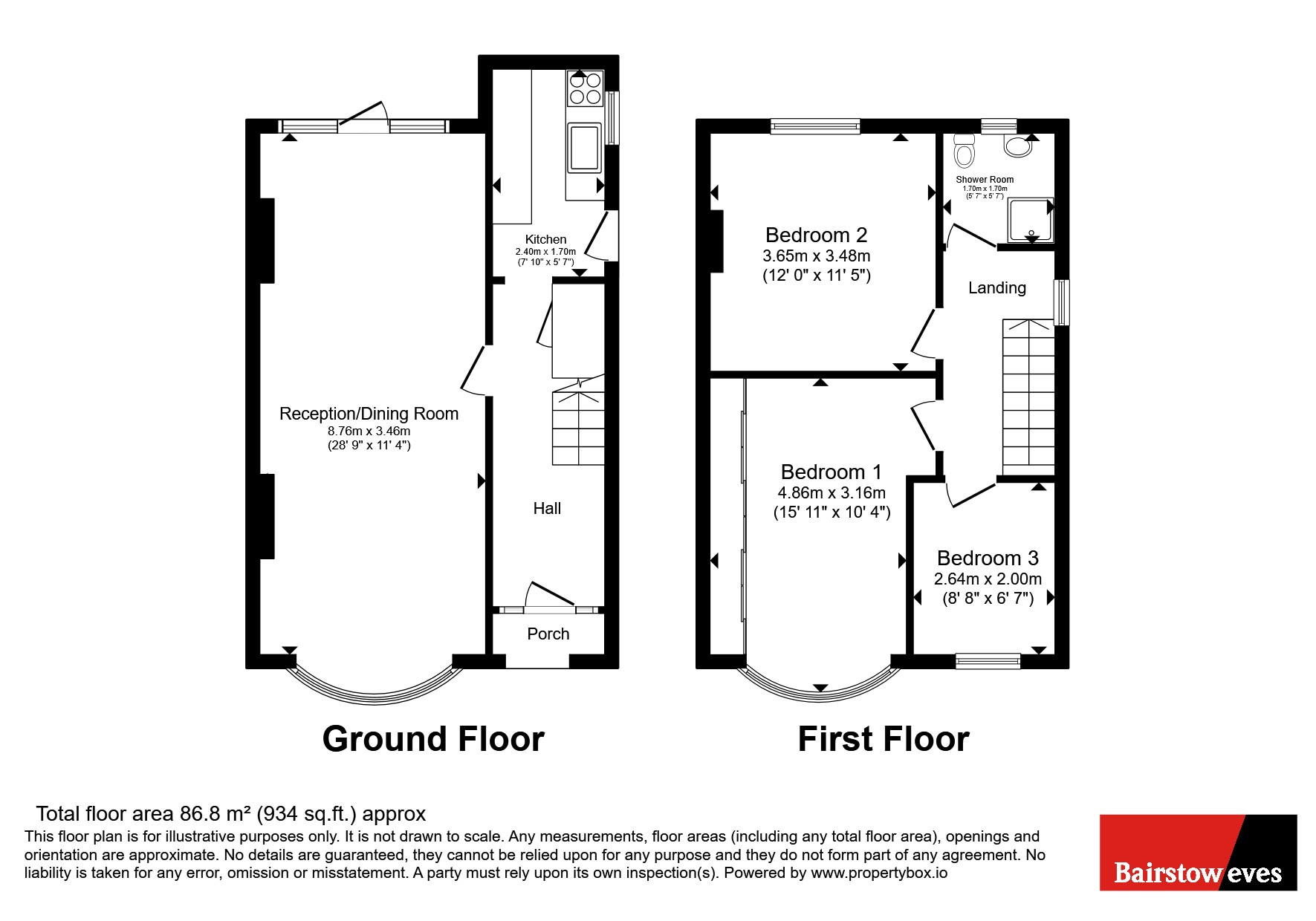 10, Roland Avenue, Coventry floorplan