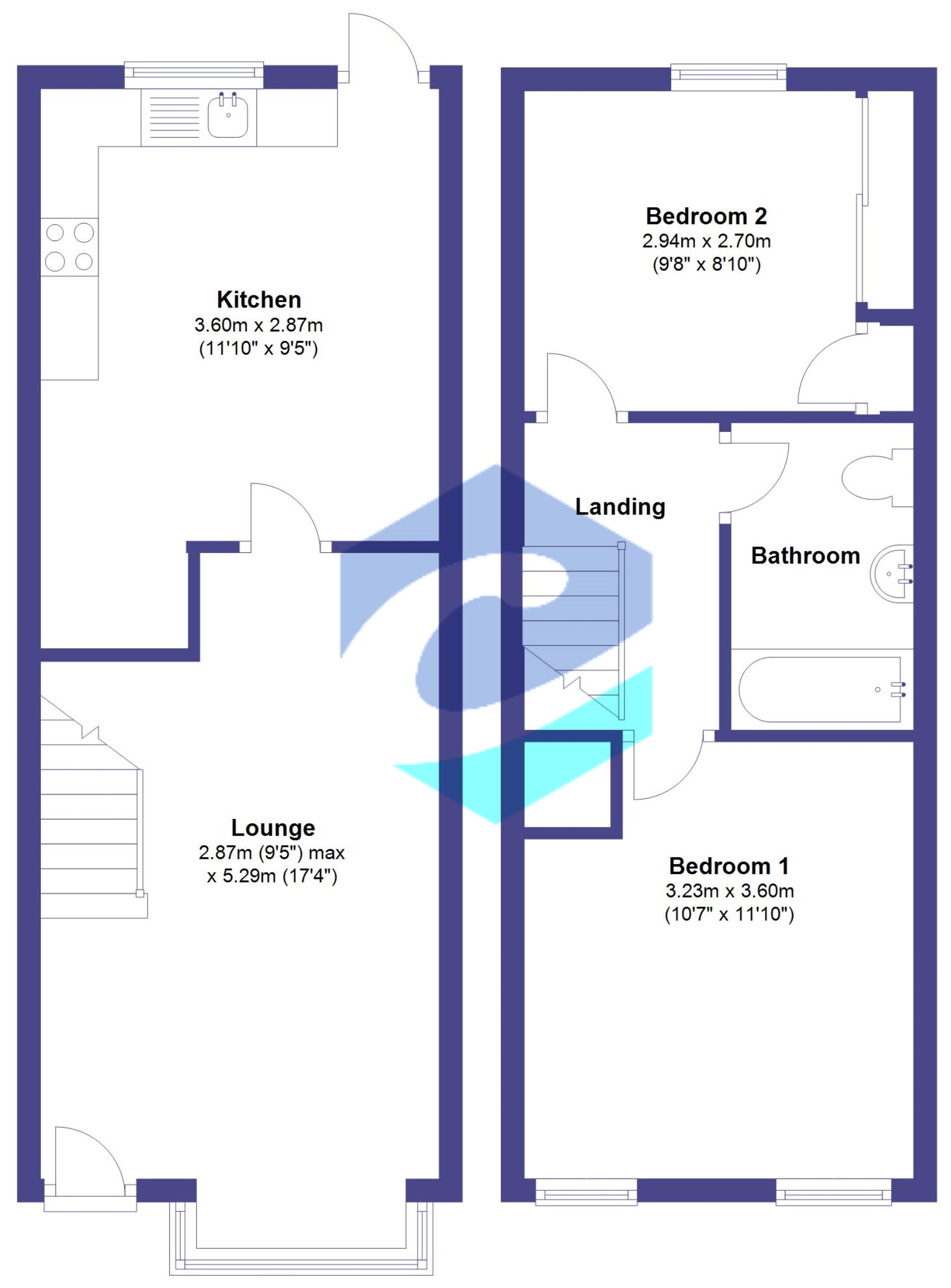 2 Bedrooms Terraced house to rent in Blackmore Road, Shaftesbury SP7