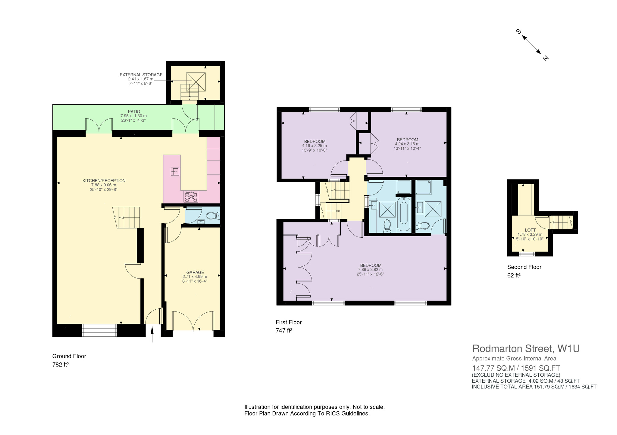 Rodmarton Street, London floorplan