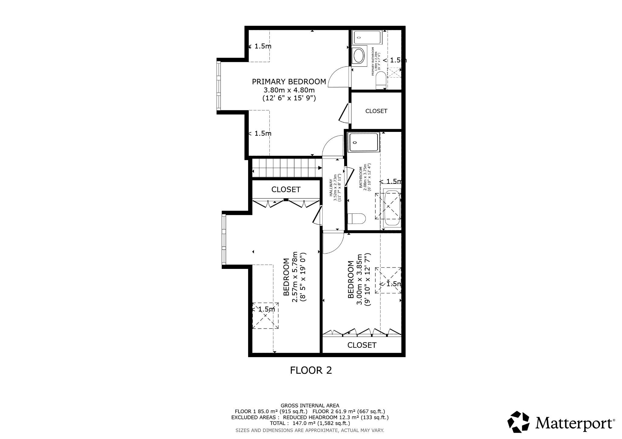 6, Monkton Dene View, Jarrow floorplan