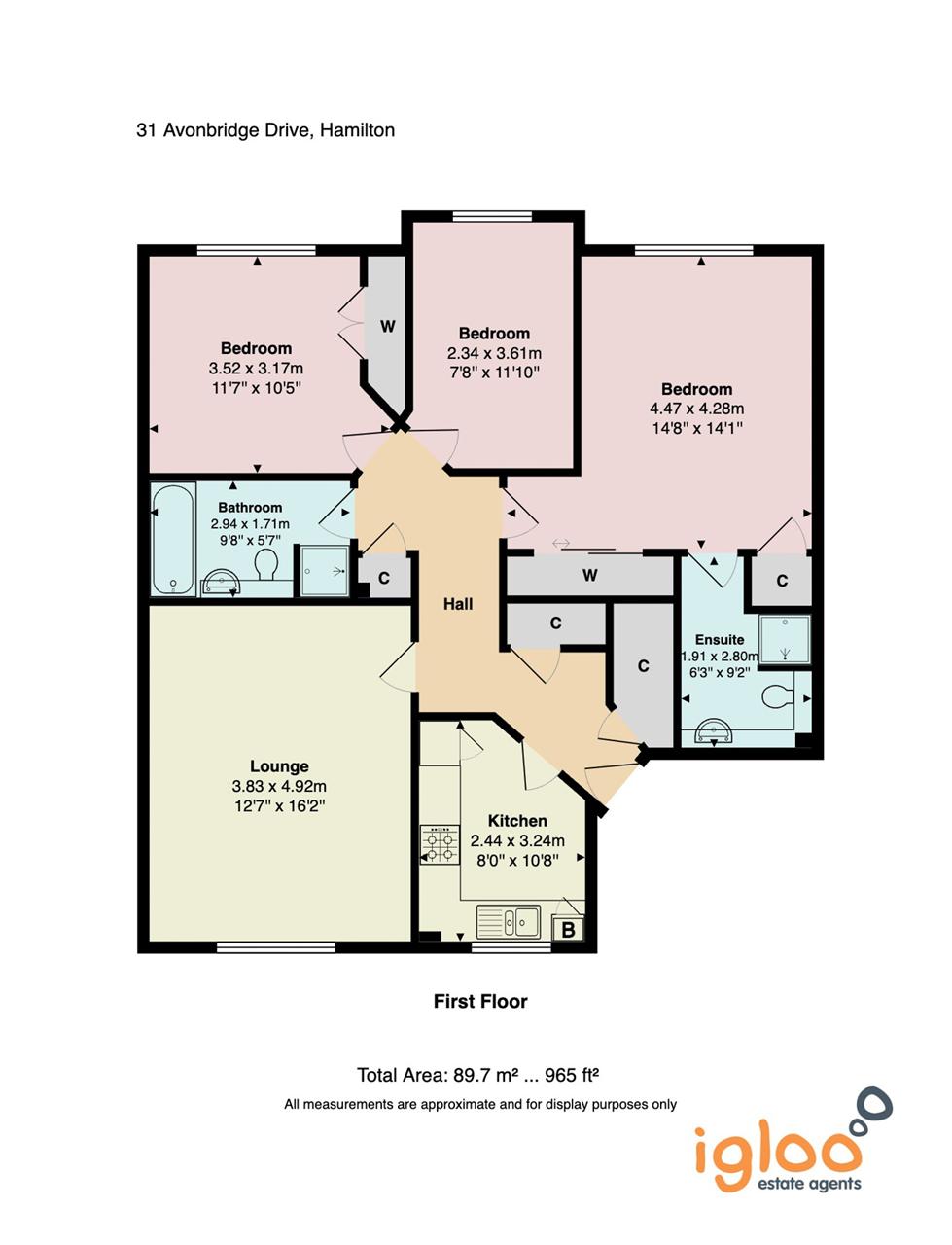 31, Avonbridge Drive, Hamilton floorplan
