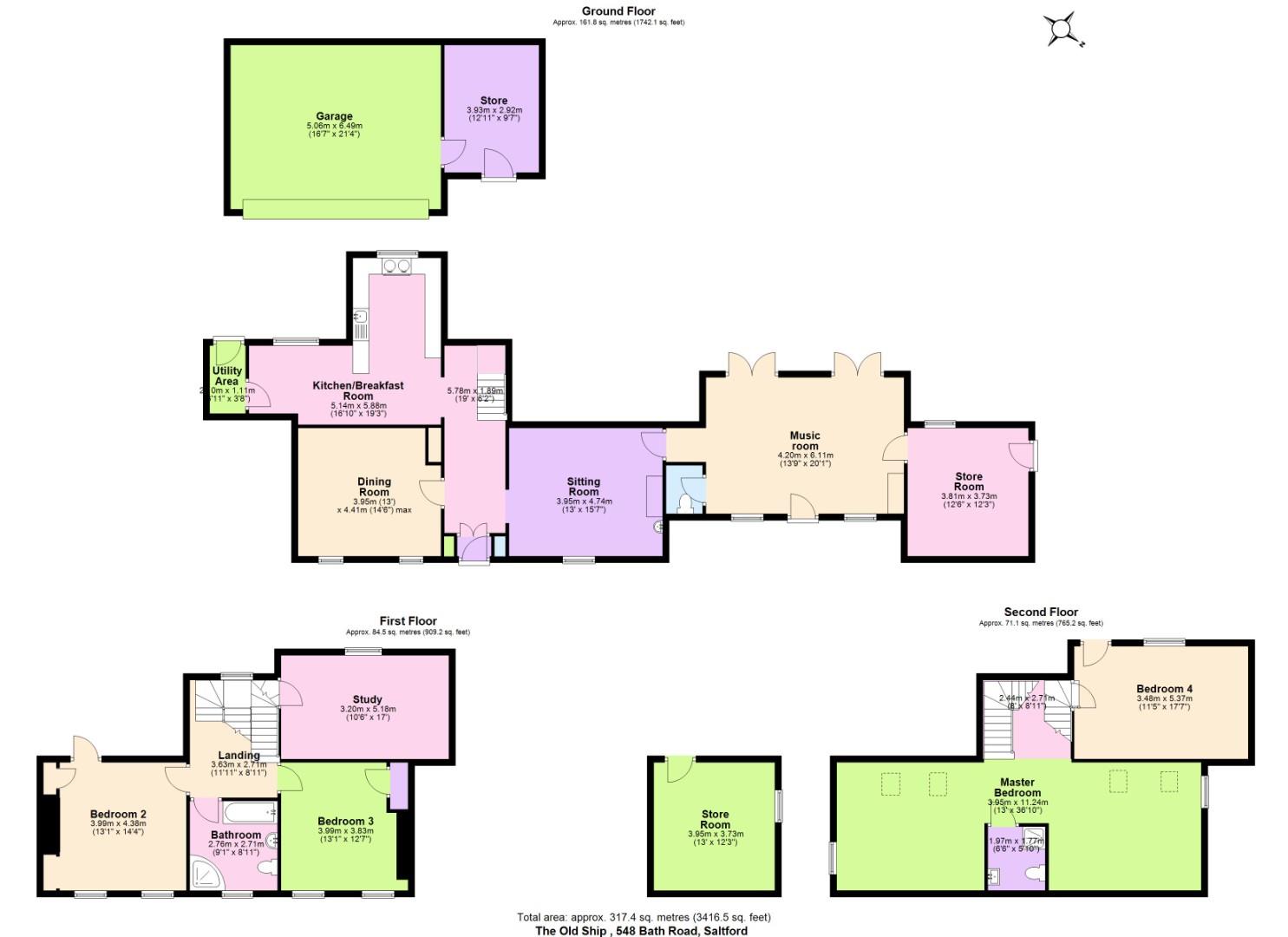 The Old Ship, 548 Bath Road, Bristol floorplan