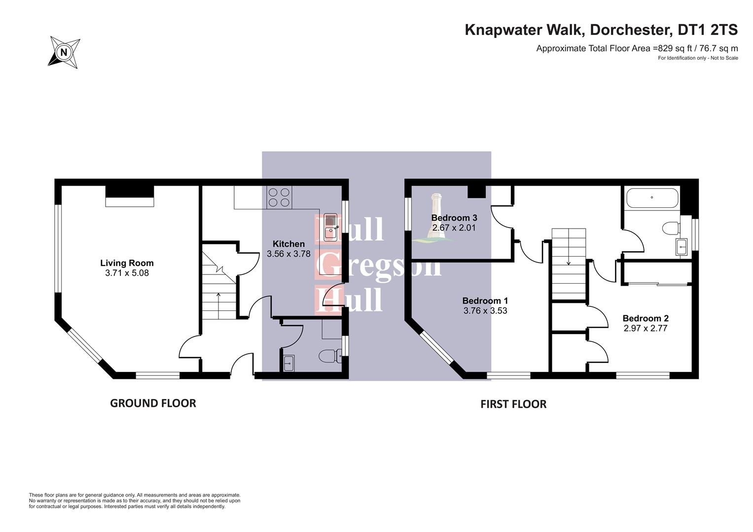 1, Knapwater Walk, Dorchester floorplan