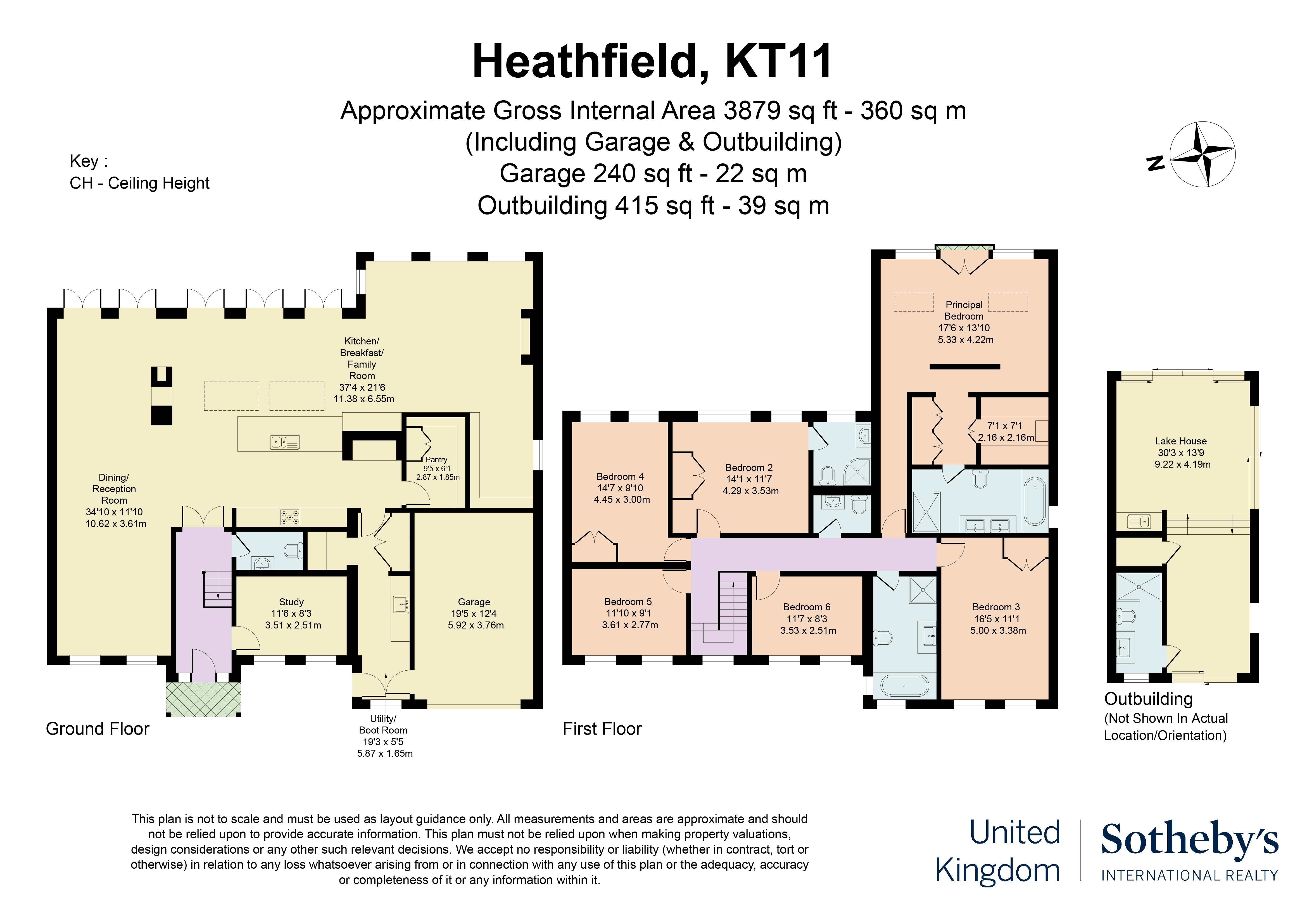 6, Heathfield, Surrey floorplan