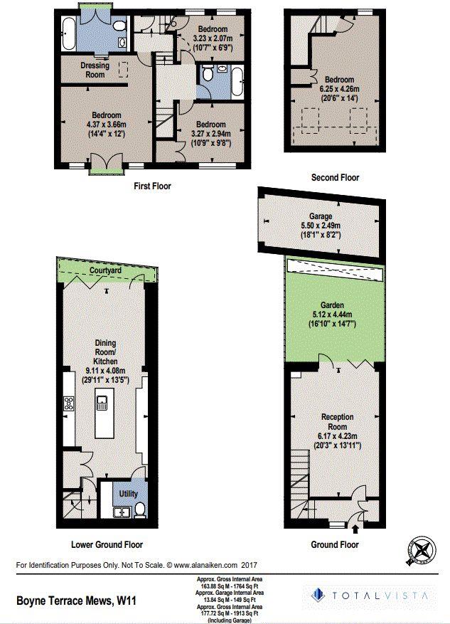 Boyne Terrace Mews, London floorplan