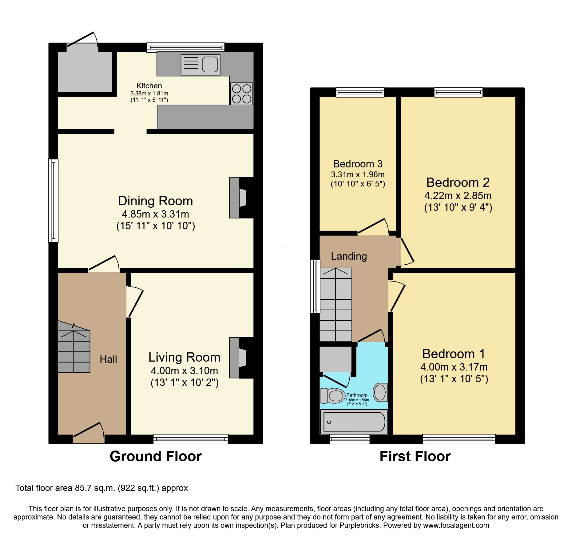 18, Highland Road, Birmingham floorplan