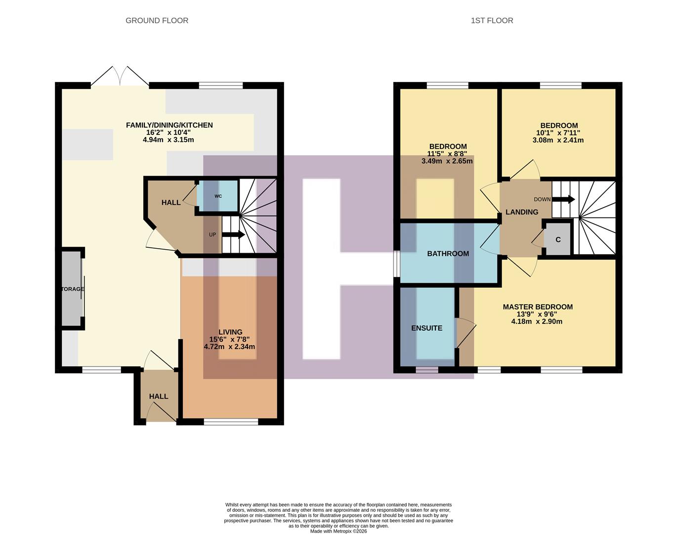 8, Glevum Avenue, Stockton-On-Tees floorplan