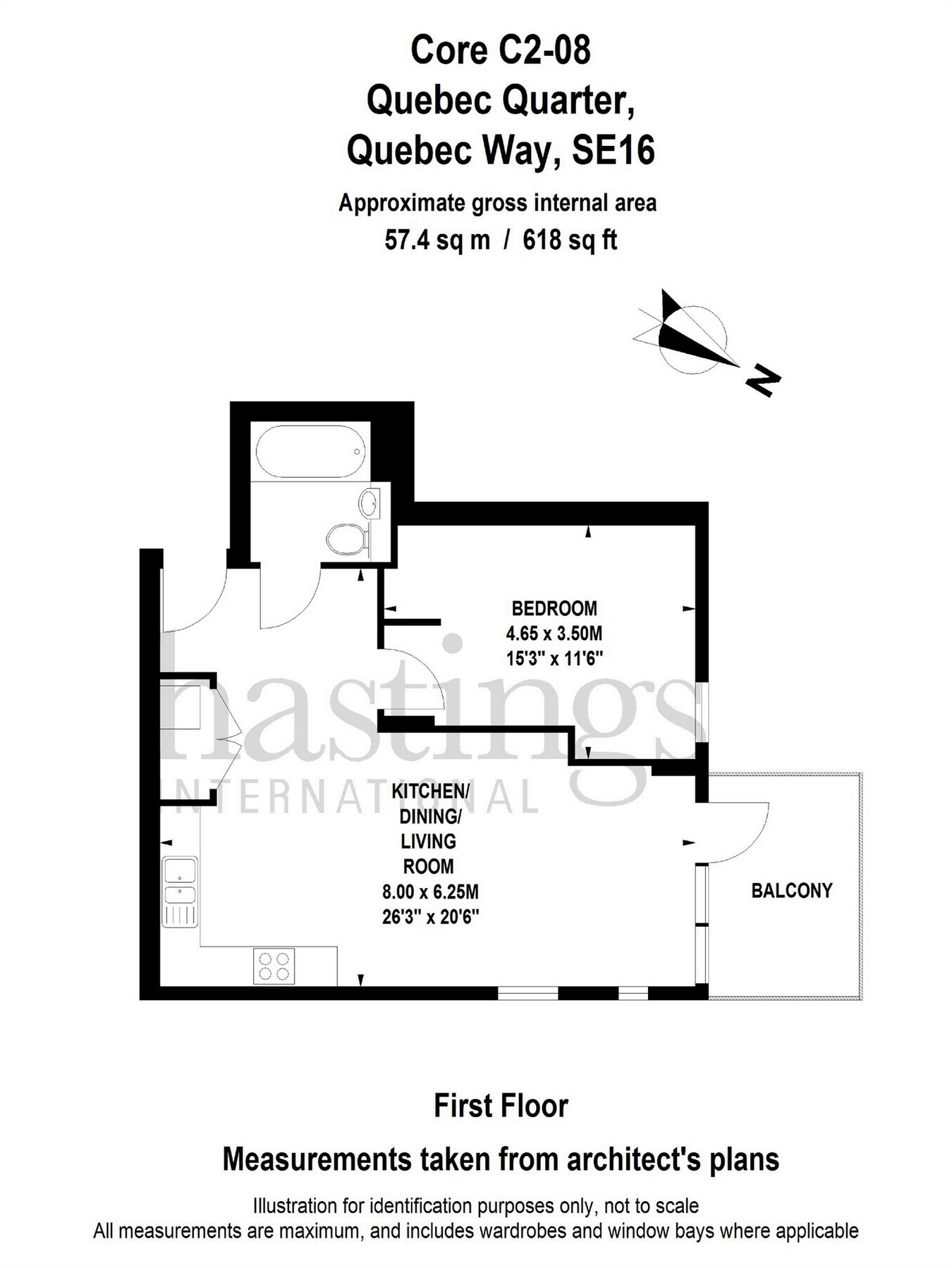 1 Bedrooms Flat for sale in Sitka House, 20 Quebec Way, Canada Water SE16