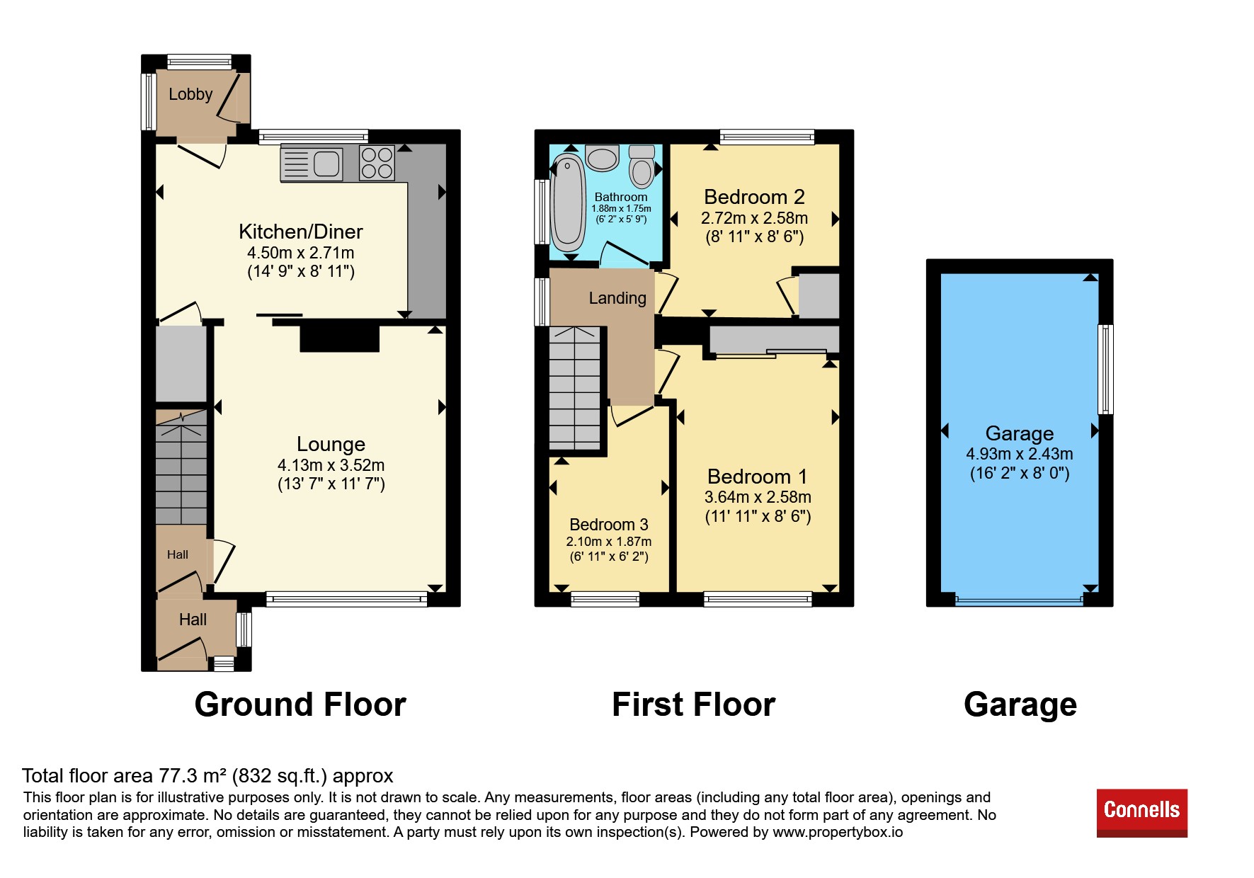 125, Oakland Road, Newton Abbot floorplan