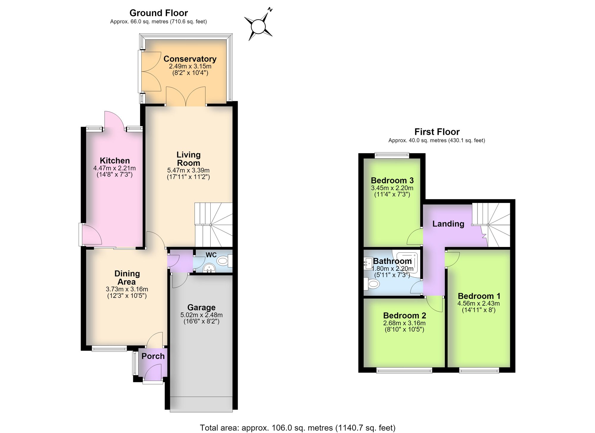 3 Harger Court, Kenilworth floorplan