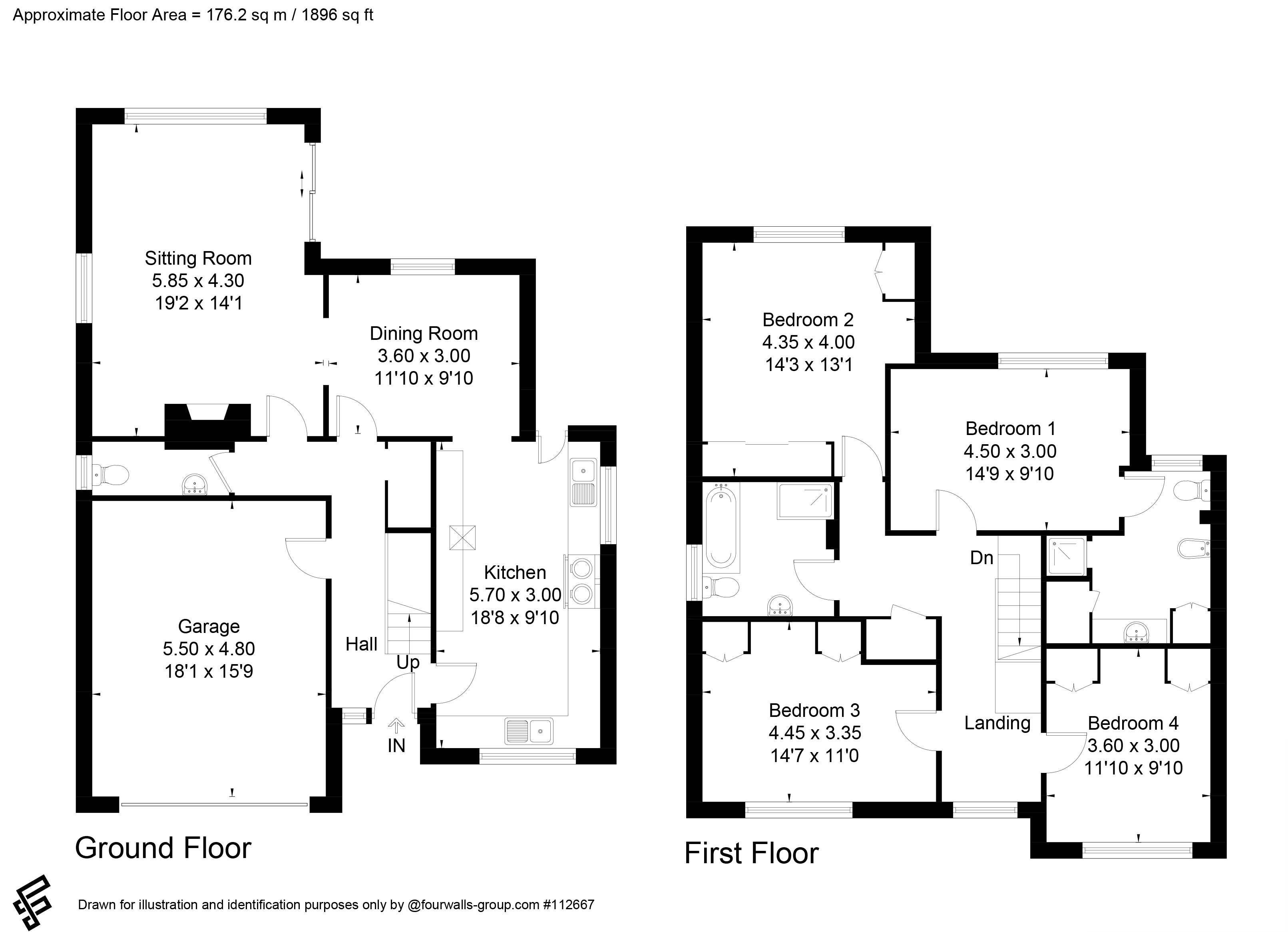 Kilkenny,, The Street, Bramley floorplan
