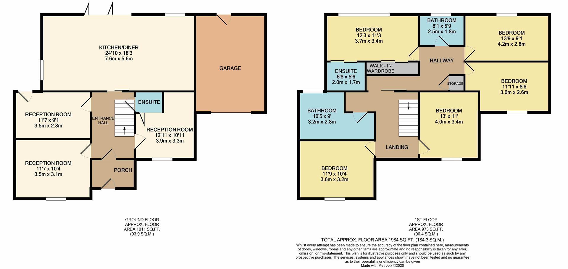 18, Lacey Crescent, Poole floorplan