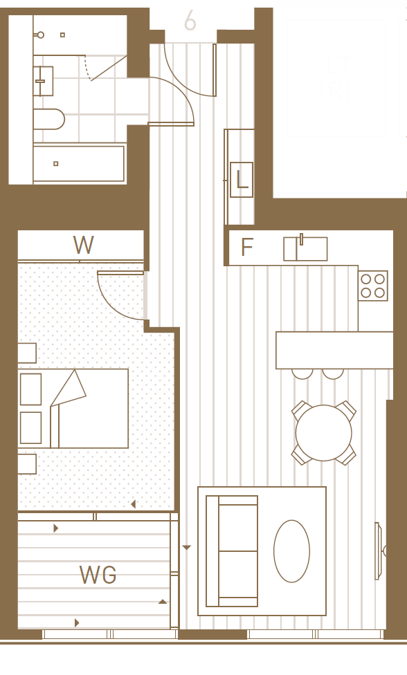Landmark Pinnacle, London floorplan
