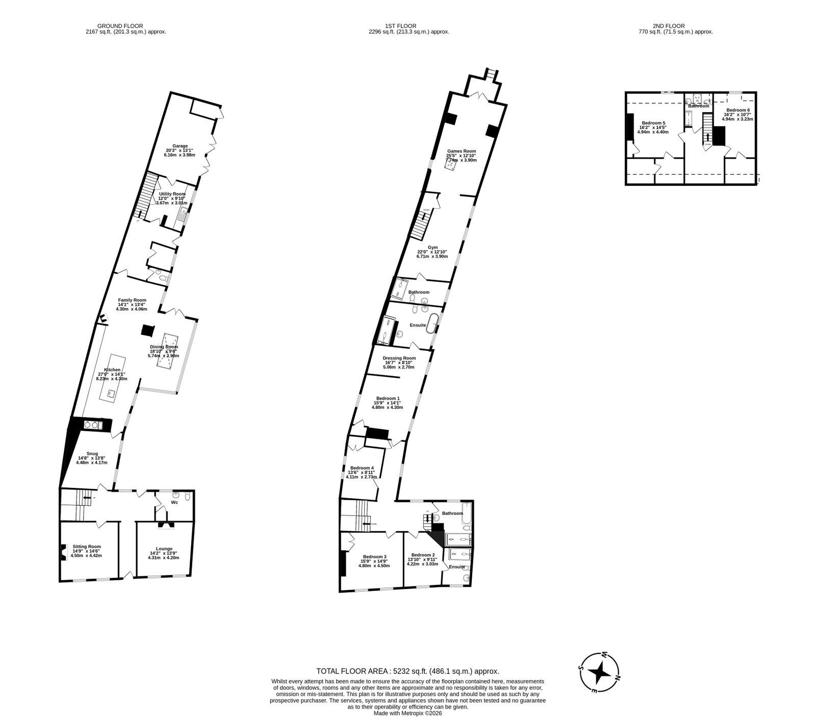 Roecliffe House, Market Place, York floorplan