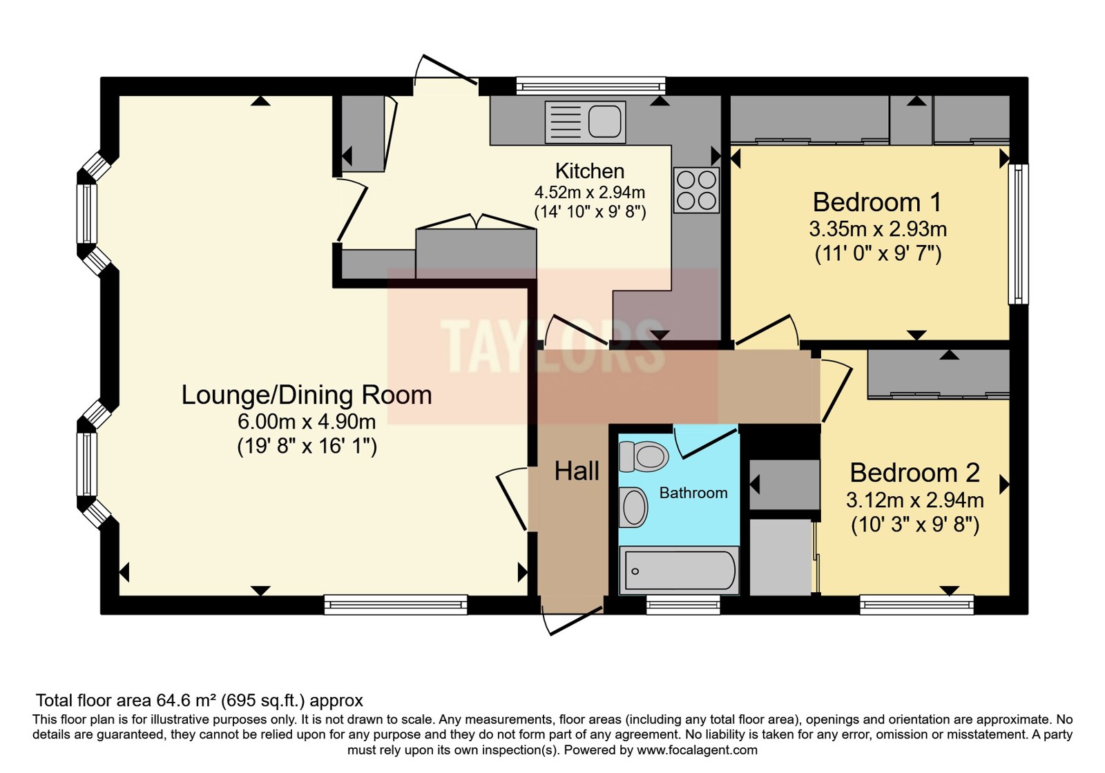 42, Little Meadow, Woodside floorplan