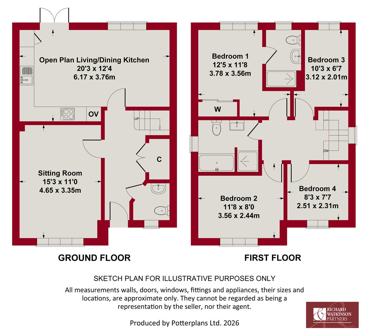 26, Hopewell Street, Cropwell Bishop floorplan