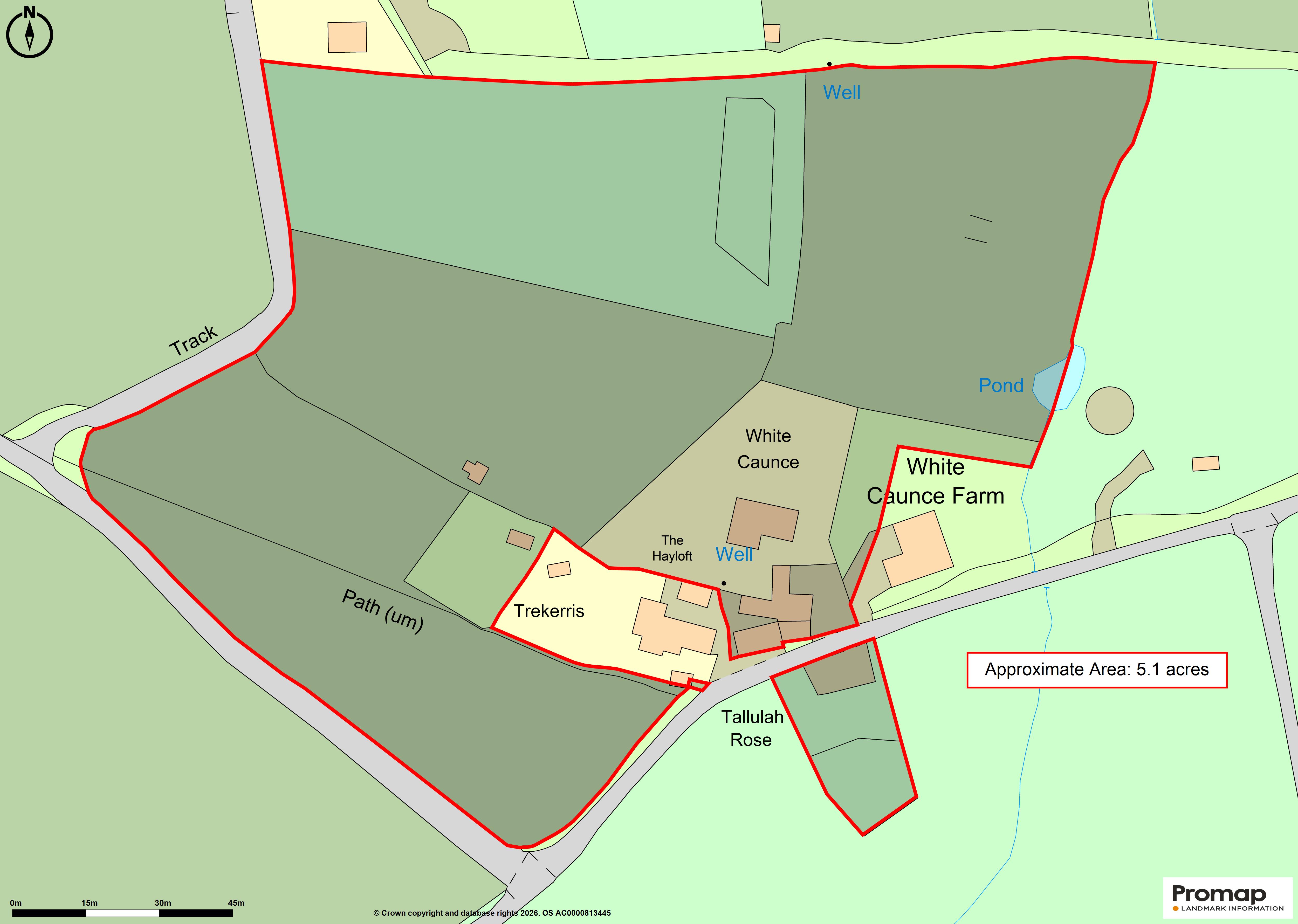 White Caunce Farm,, Paul, Cornwall floorplan